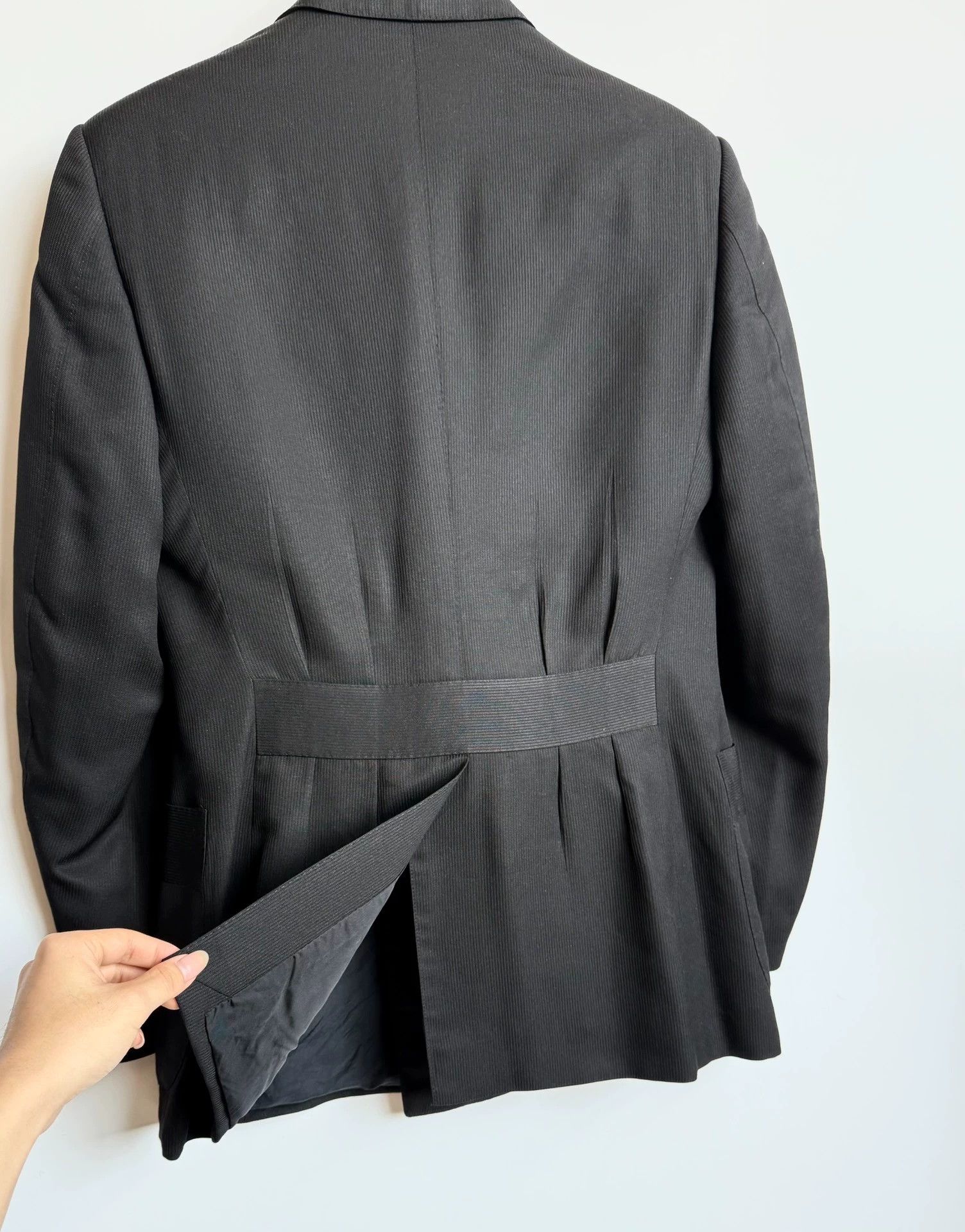 Gucci Gucci 100% Silk Double-Breasted Blazer 48 Size 48R - 5 Thumbnail