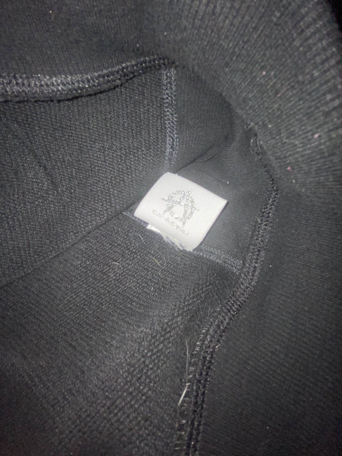 Revenge Black French Terry Silver Embroidered Revenge Hoodie Size US M / EU 48-50 / 2 - 4 Thumbnail