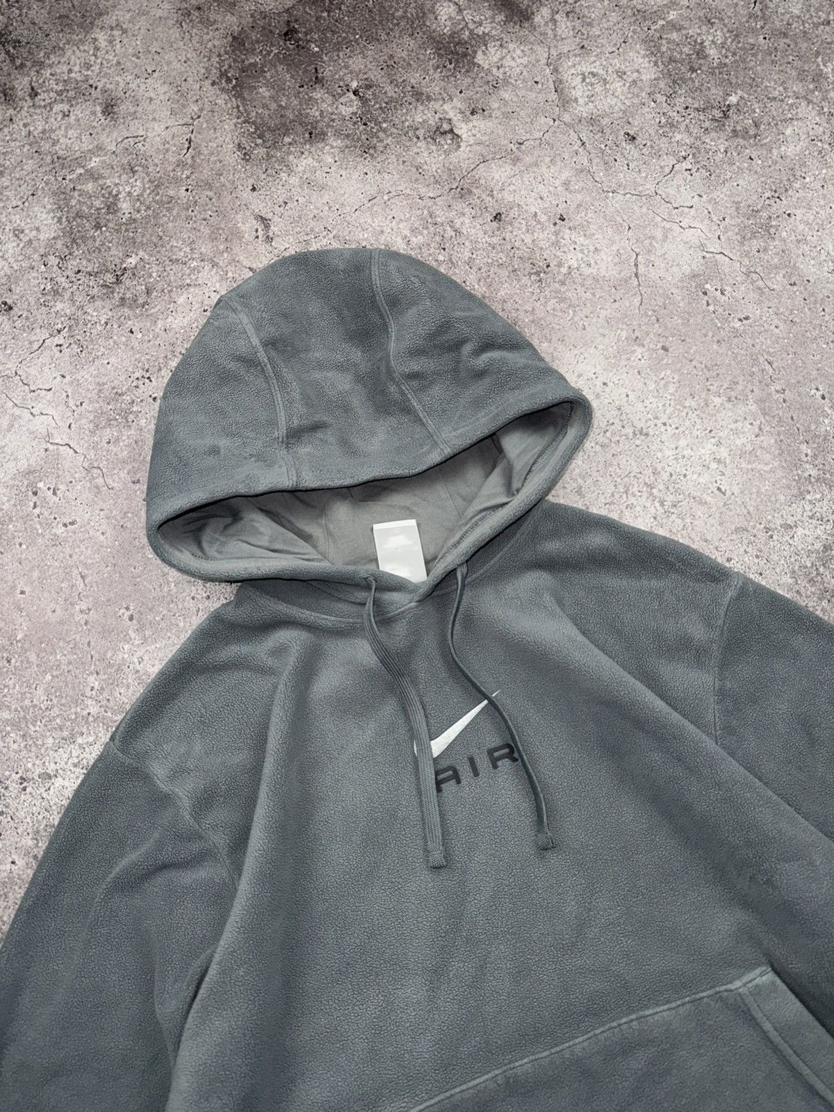 Nike NIKE TEDDY FLEECE VINTAGE CENTER LOGO OVERSIZE BOXY HOODIE Size US S / EU 44-46 / 1 - 3 Thumbnail