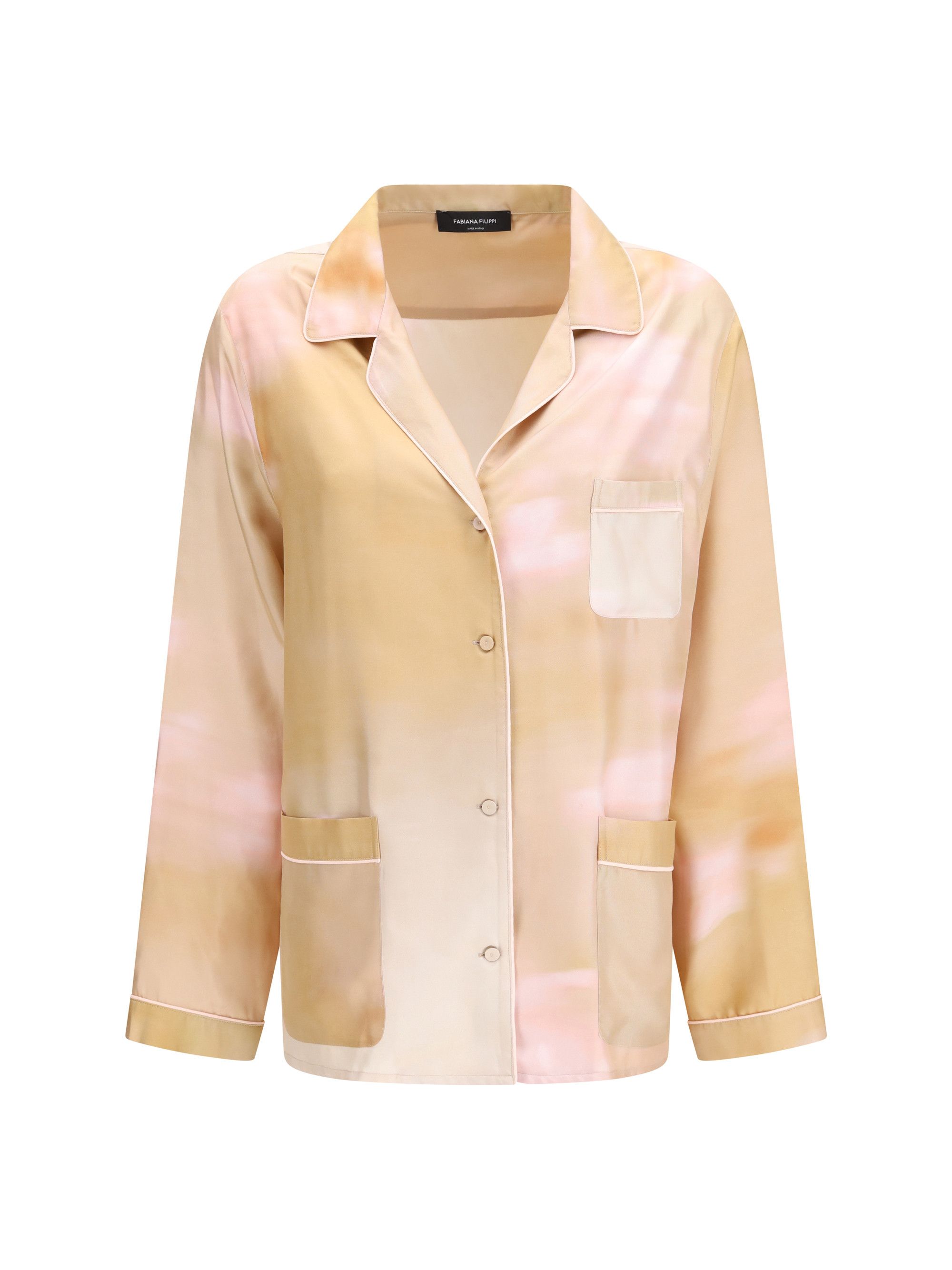 Fabiana Filippi Printed silk twill Shirt Size M / US 6-8 / IT 42-44 - 1 Thumbnail