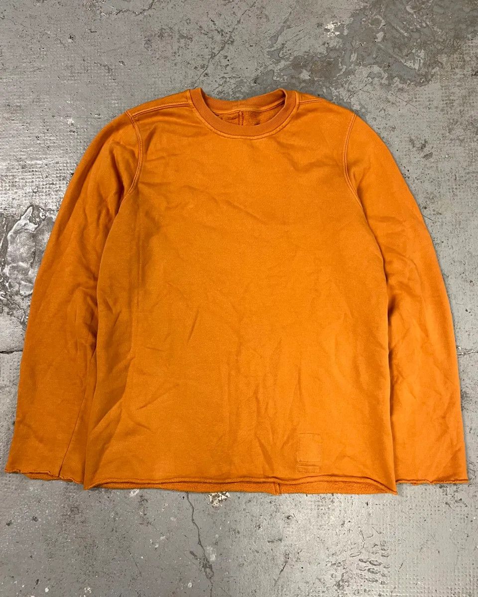 Rick Owens Rick Owens Orange Minimalist Crewneck Size US XS / EU 42 / 0 - 1 Thumbnail