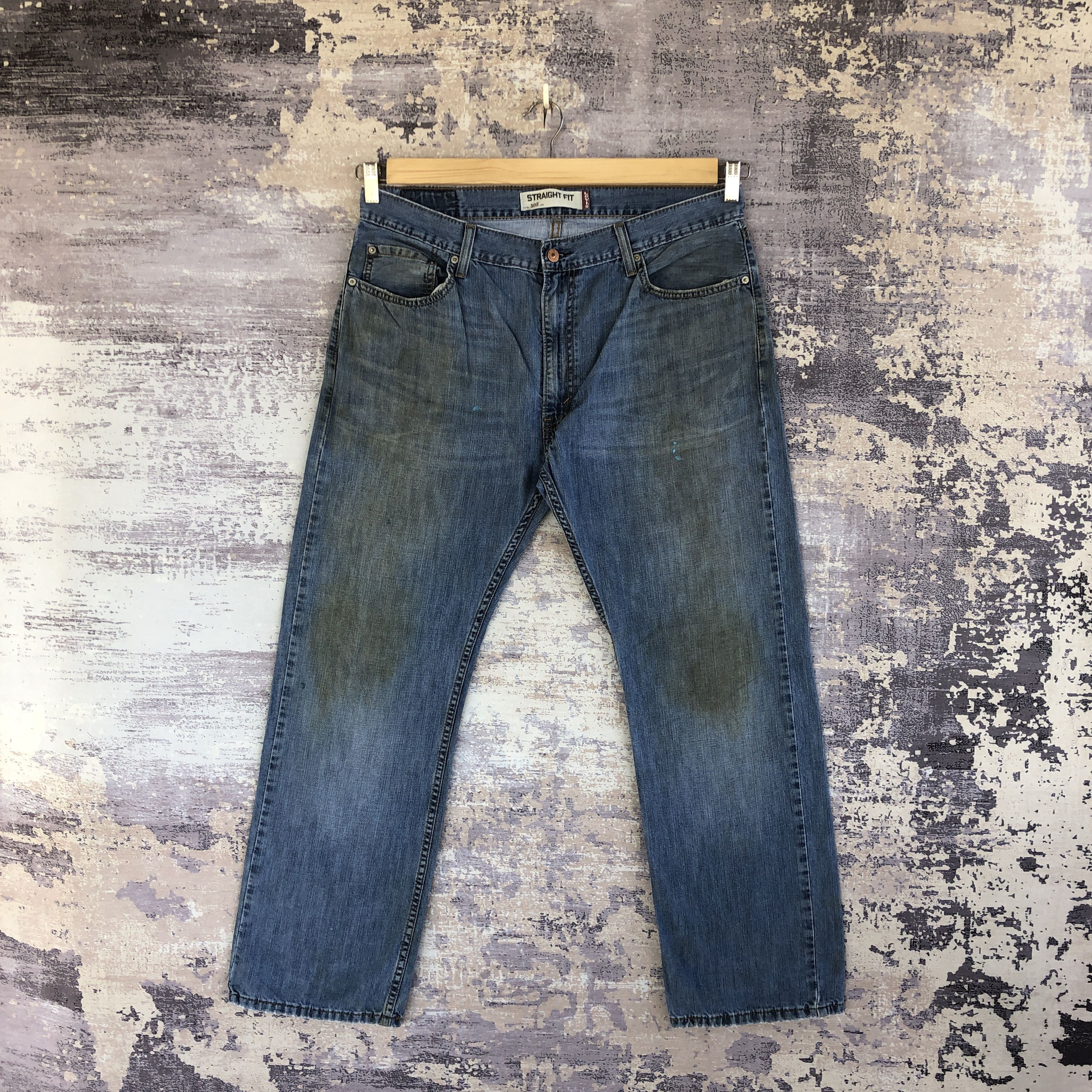 Levi's Vintage Dirty Levis Jeans Levi's 505 Faded Wash Denim Size US 36 / EU 52 - 1 Thumbnail