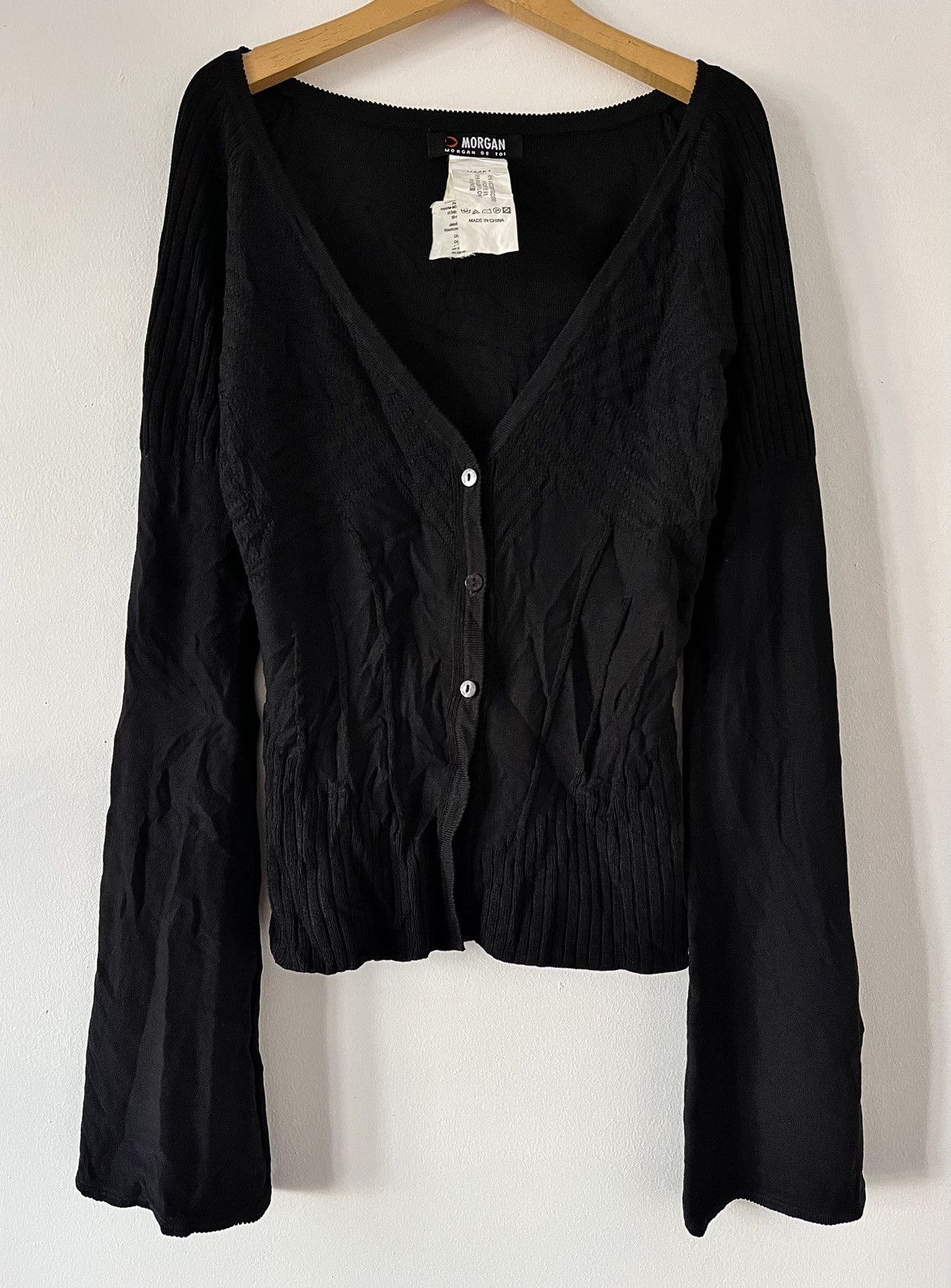 Morgan De Toi Rare Morgan De Toi Flared Sleeve Cardigan Size M / US 6-8 / IT 42-44 - 2 Thumbnail