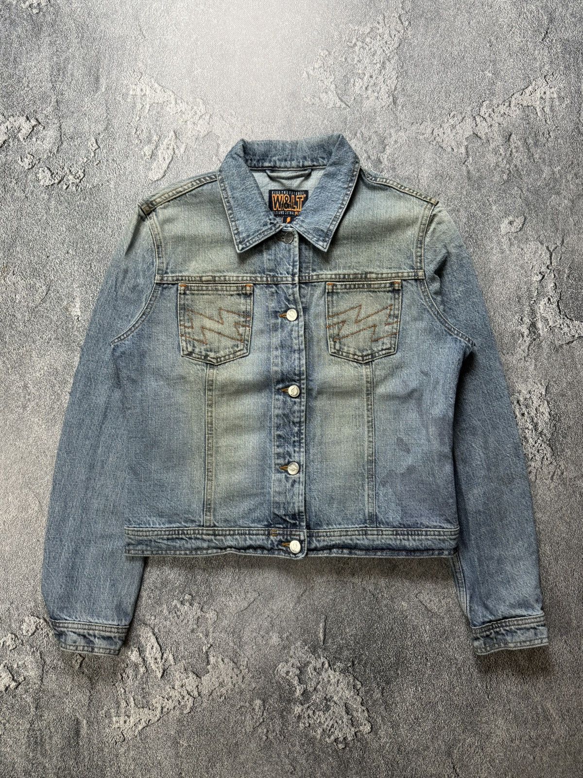 Walter Van Beirendonck Walter Van Beirendonck Wlt Kiss The Future Fade Denim Jacket Size M / US 6-8 / IT 42-44 - 3 Thumbnail