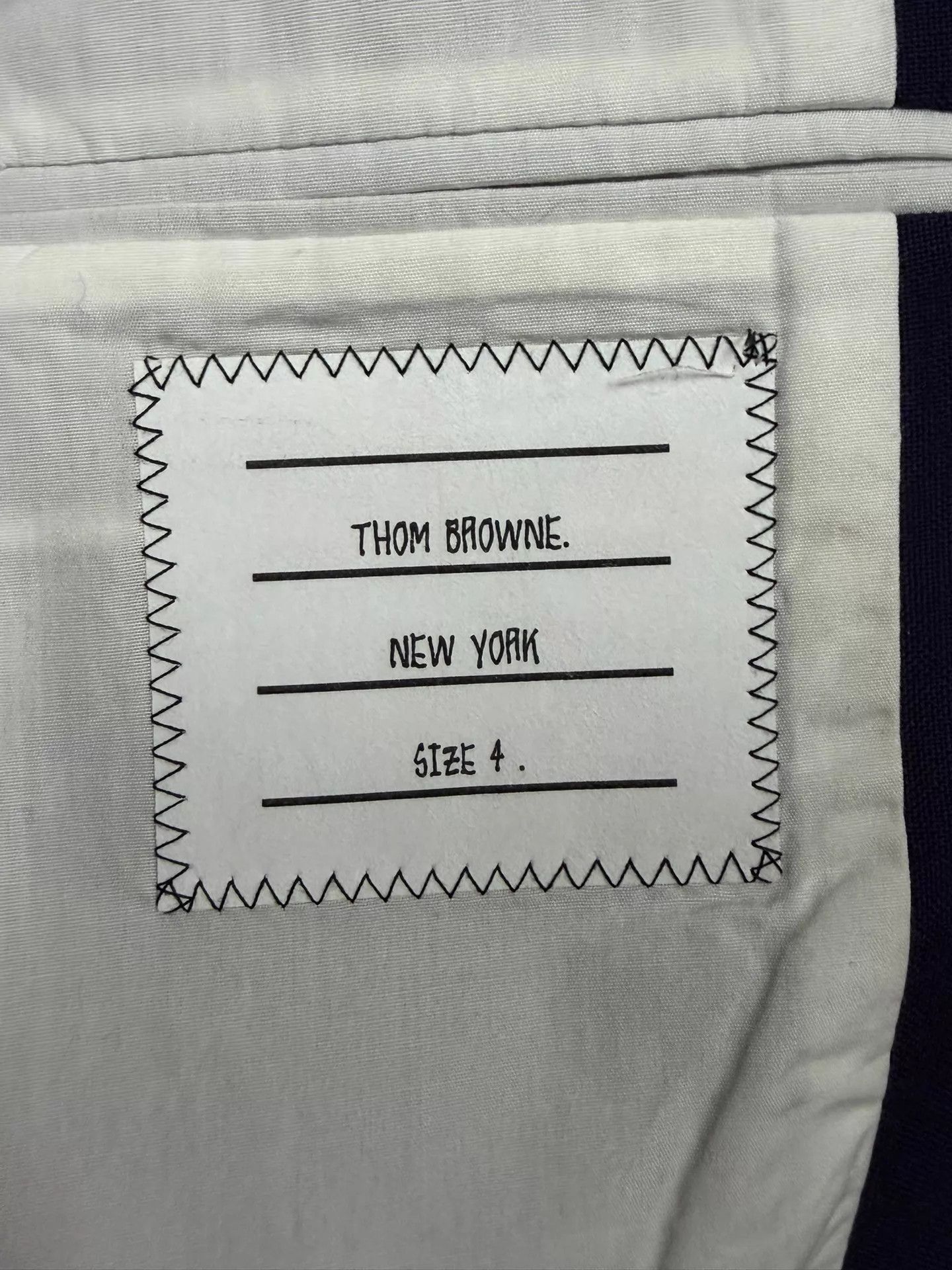 Thom Browne Thom Browne Men's Navy Gold Button Suit Size4 Rare Size US XL / EU 56 / 4 - 6 Thumbnail