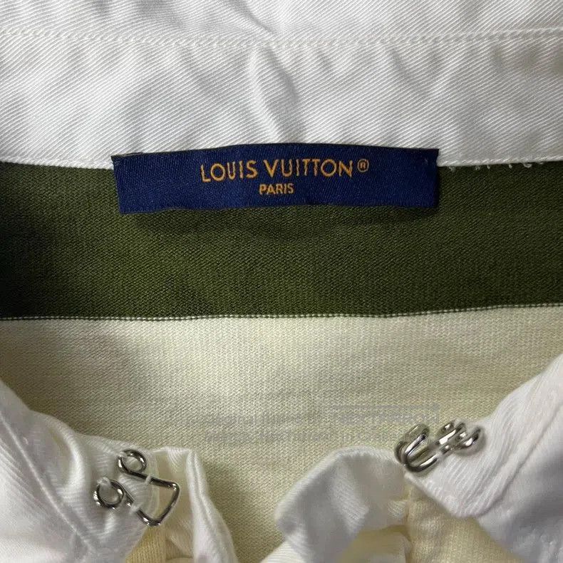 Louis Vuitton louis vuitton24 new green lettering logo striped polo. Size US L / EU 52-54 / 3 - 5 Thumbnail