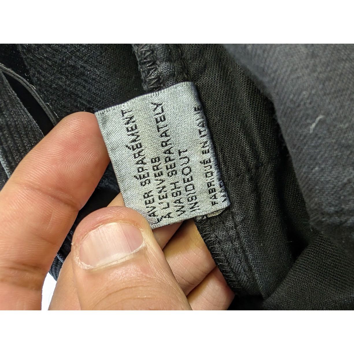 Dior o1rbi21 Corduroy Pants in Black Size US 30 / EU 46 - 7 Thumbnail