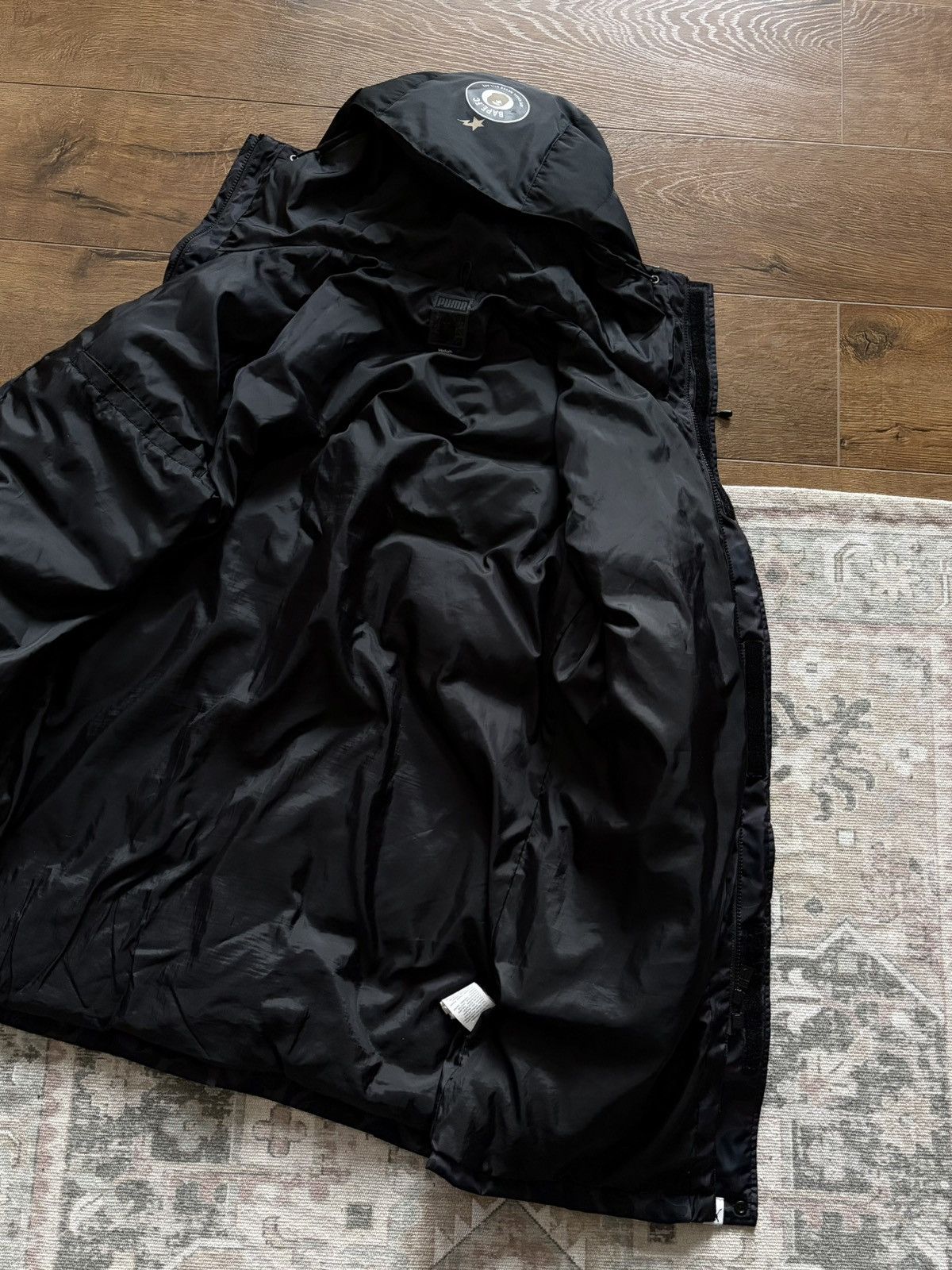 Bape × Puma BAPE x PUMA ABC Camo Long Down Puffer Jacket Black Size US M / EU 48-50 / 2 - 11 Thumbnail