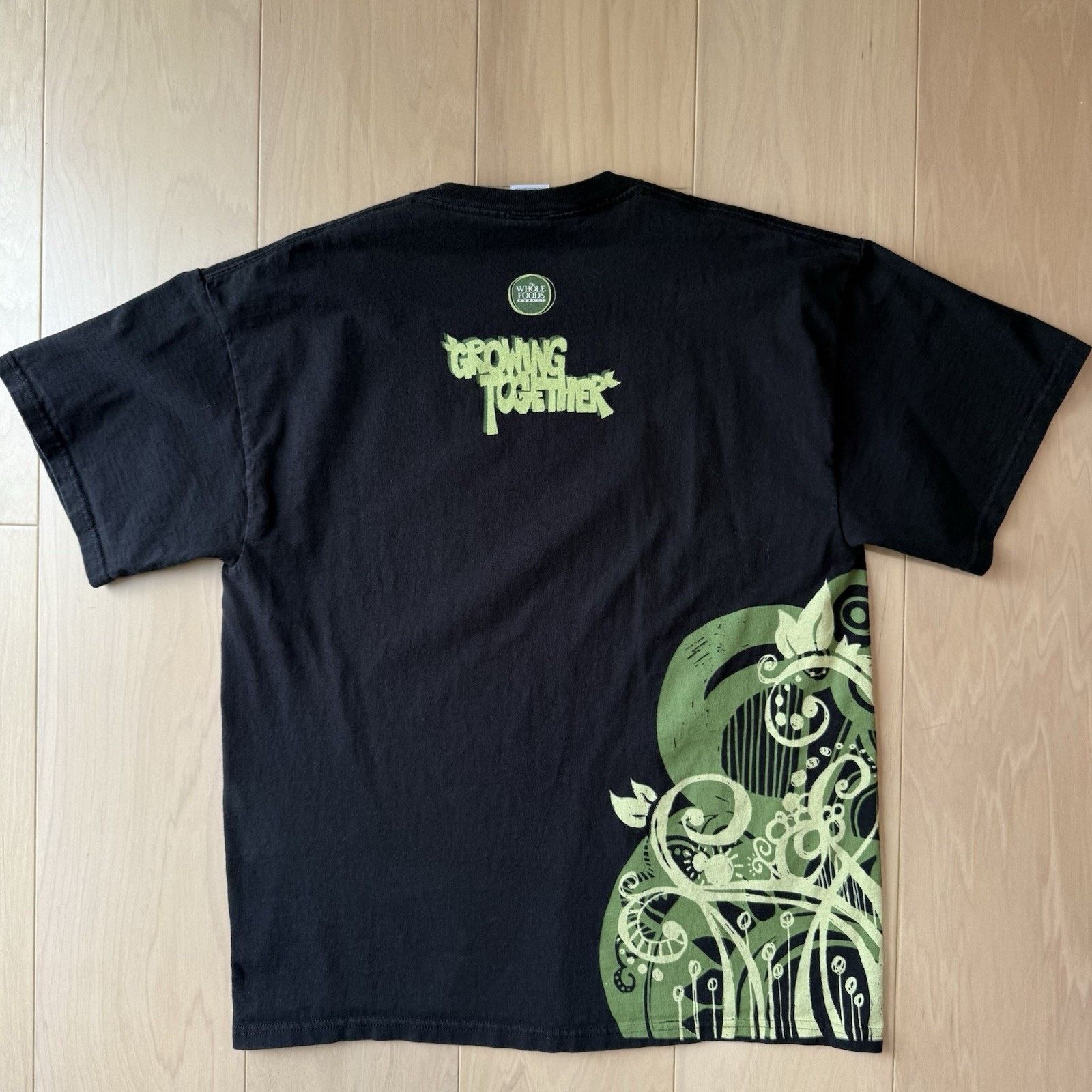 Vintage Vintage Whole Foods Team Member Shirt Large Black Y2K Size US L / EU 52-54 / 3 - 6 Thumbnail