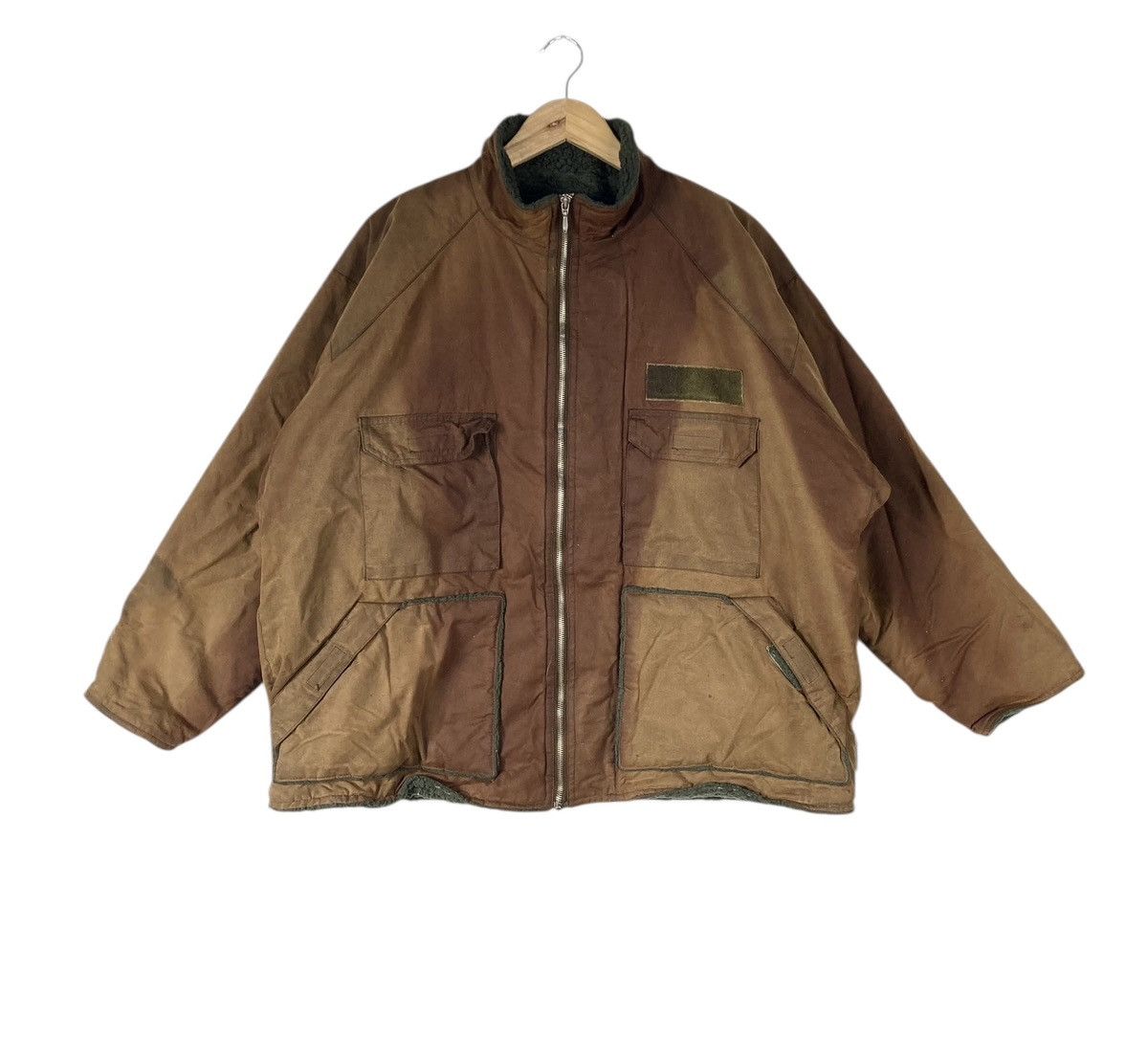 Nigel Cabourn Vintage Nigel Cabourn Heavy Faded Chore 4 Pocket Jacket Size US L / EU 52-54 / 3 - 1 Thumbnail