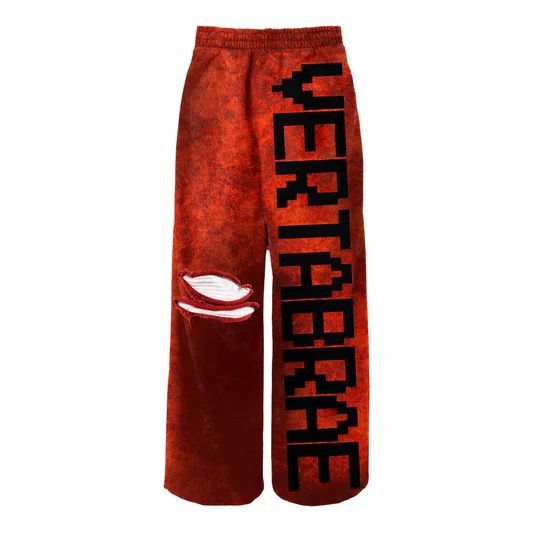 Vertabrae Vertabrae 'Logo' Red & Black Sweats Size US 34 / EU 50 - 1 Preview