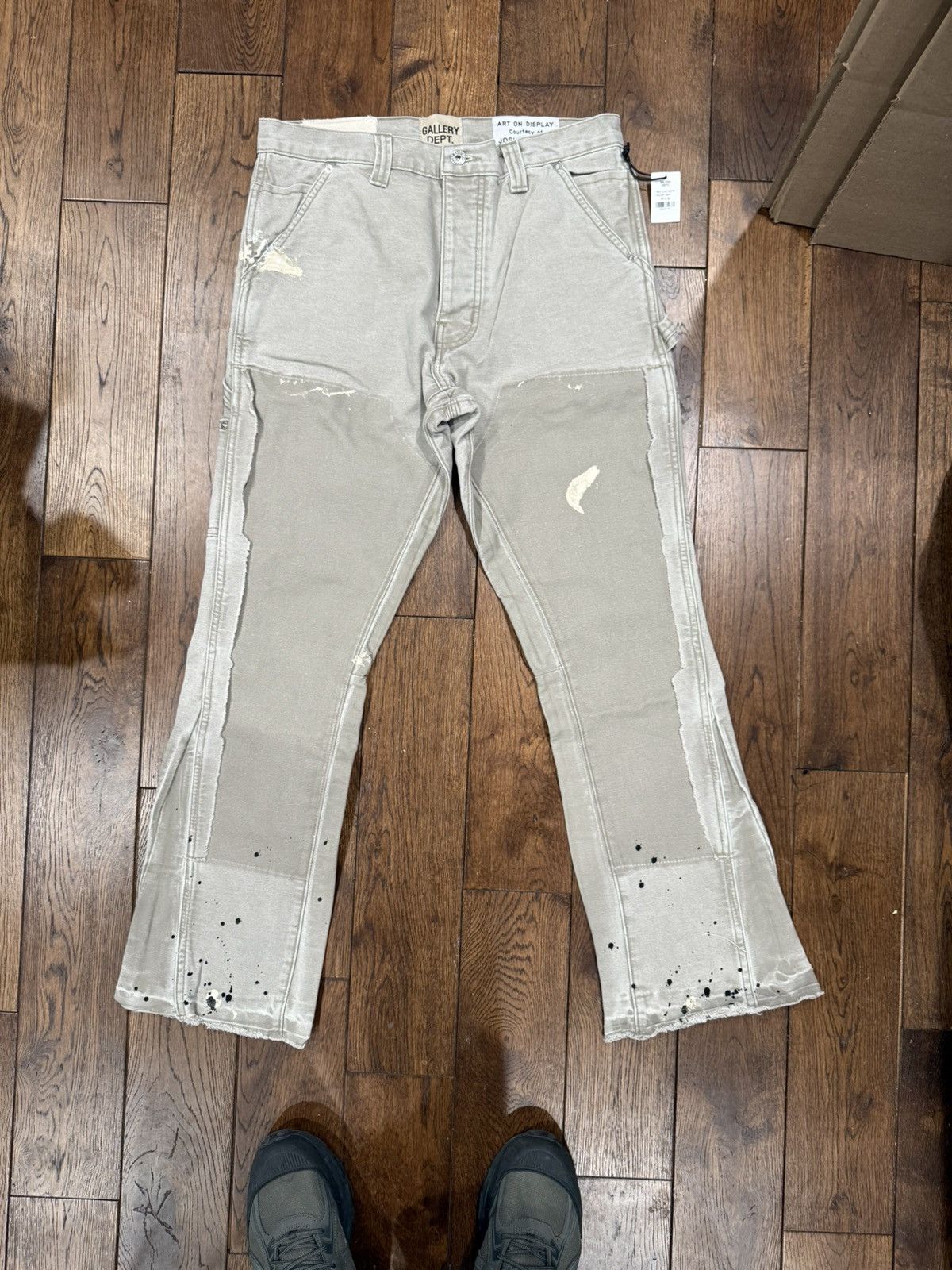 Gallery Dept. La Flare Carpenter pants Cement grey