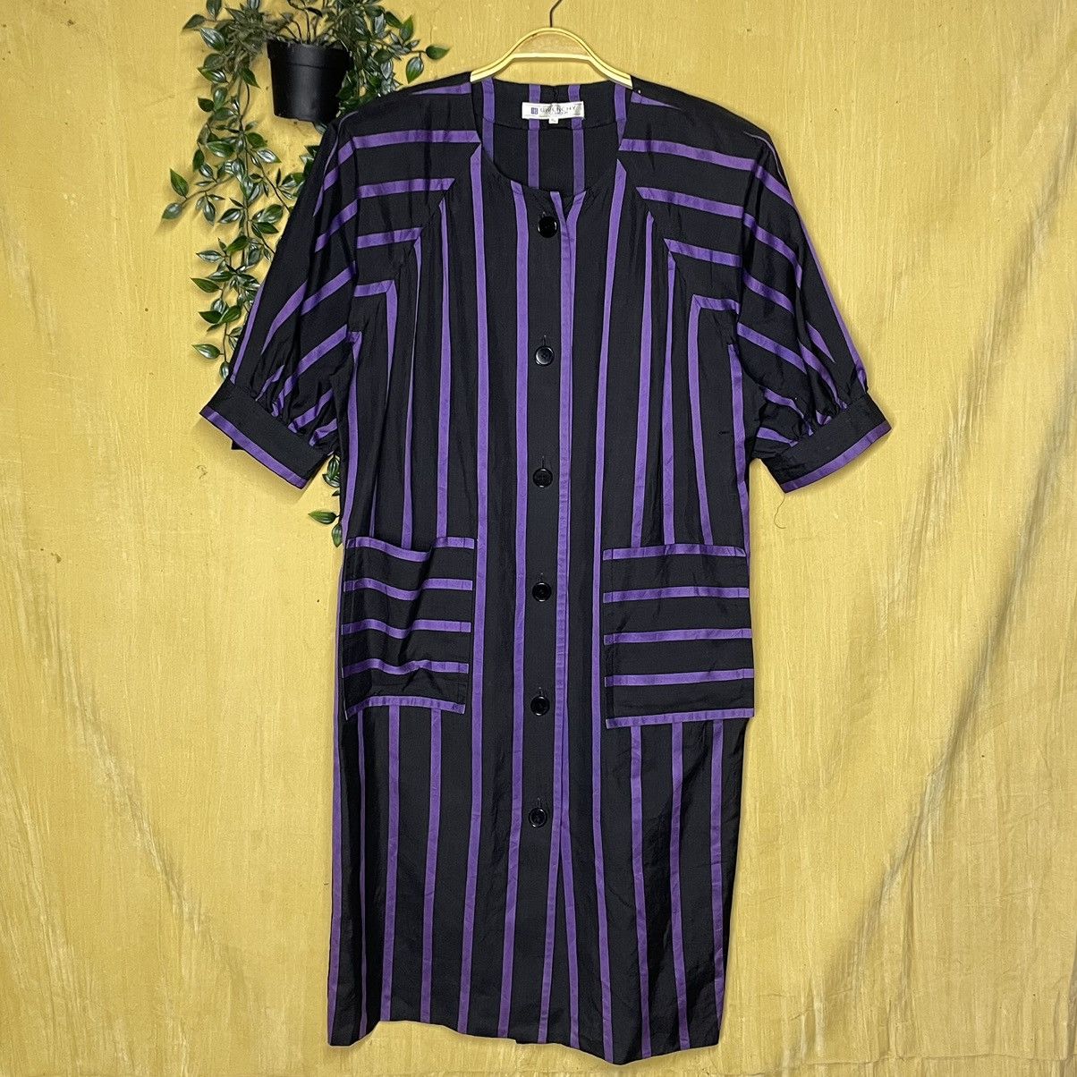 Givenchy a57 Vintage Givenchy Button Up Long Dress Size L / US 10 / IT 46 - 2 Thumbnail
