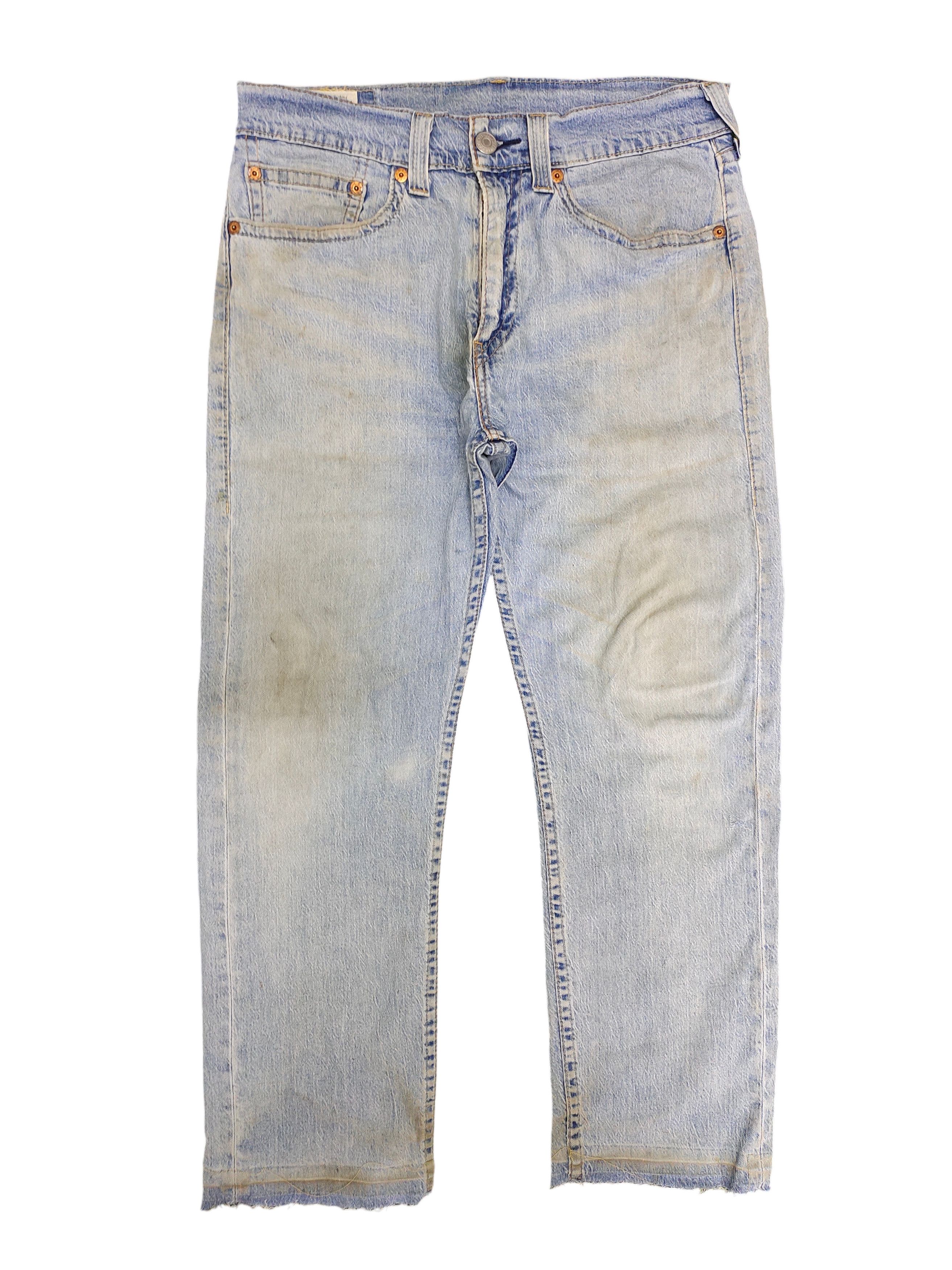 Comme des Garcons × Undercover Levis 505 Big E Distress Dirt Faded Denim Jeans Size US 34 / EU 50 - 1 Thumbnail