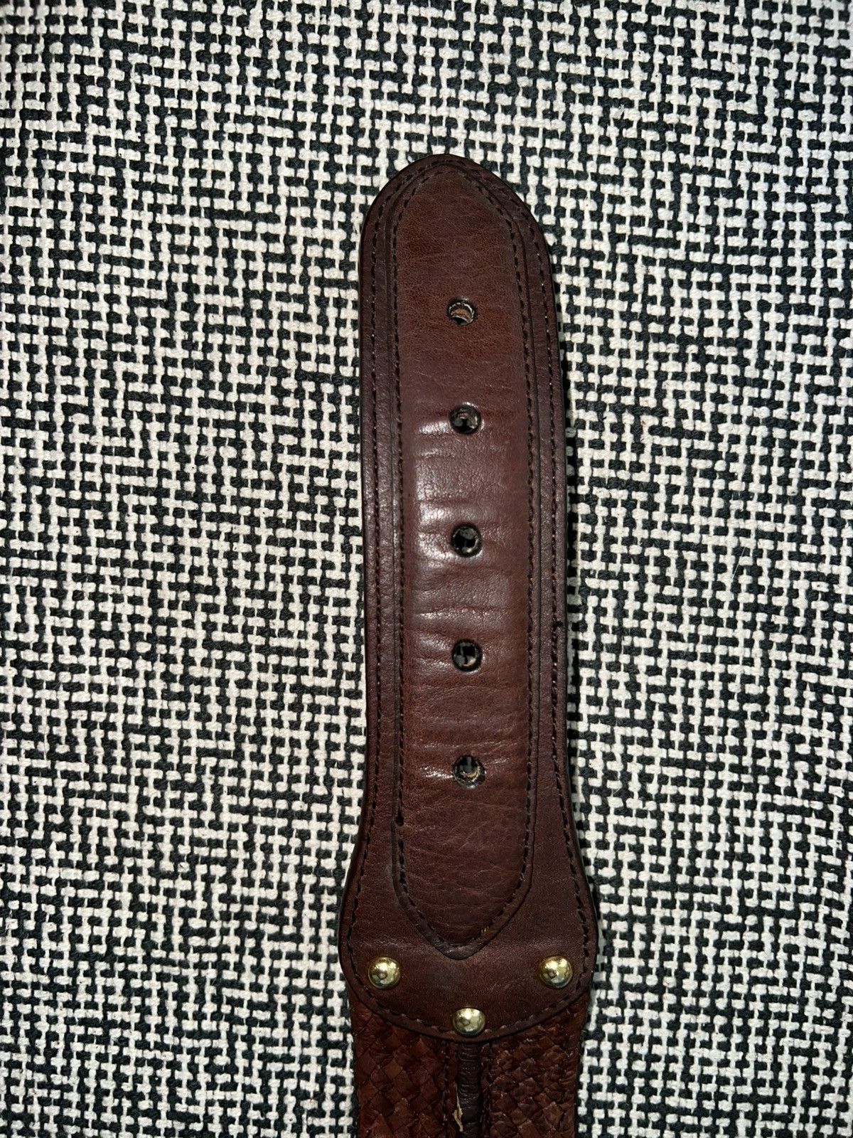 Michael Kors Vintage Michael Kors Braided Leather Belt Size ONE SIZE - 6 Thumbnail