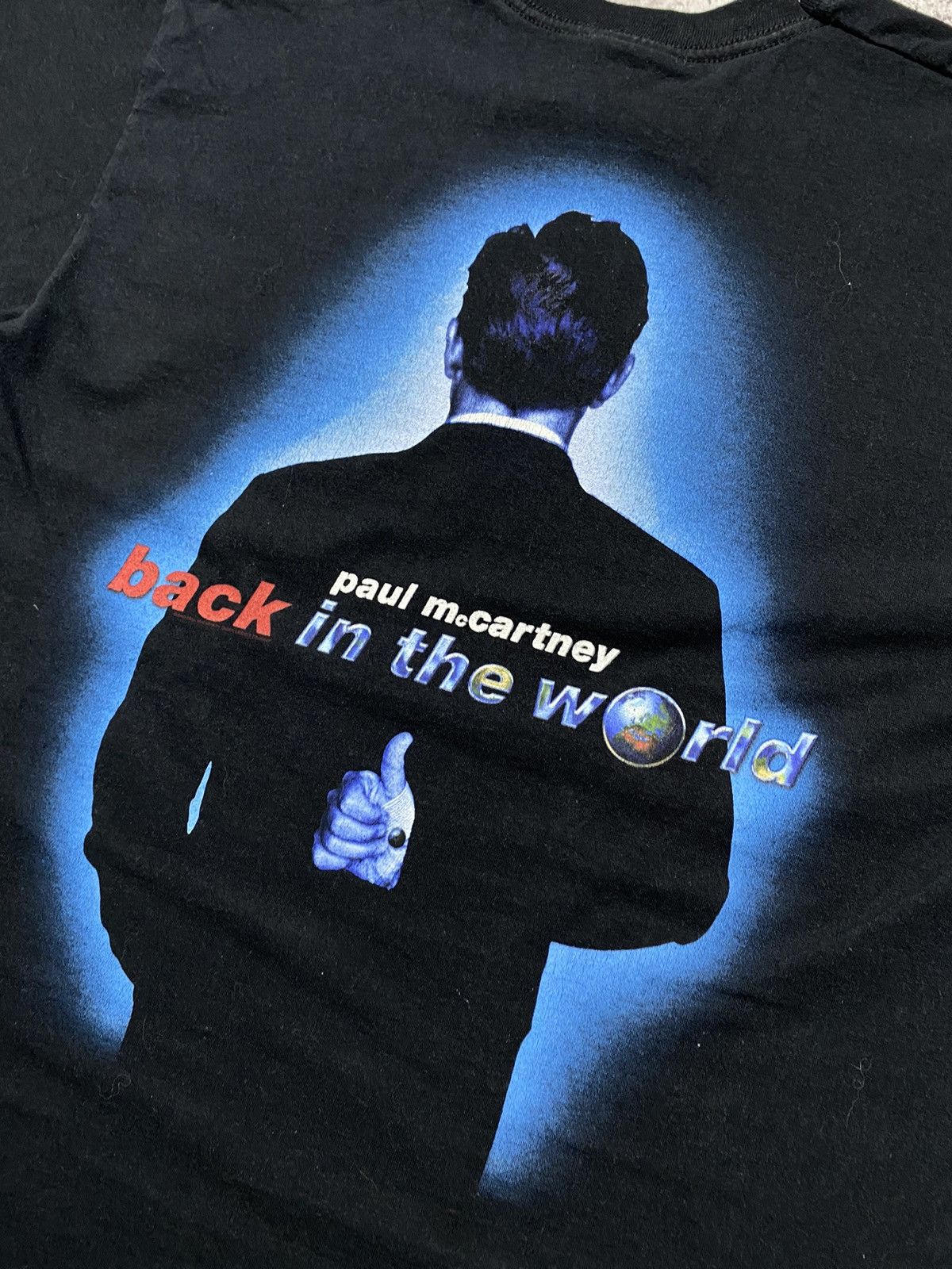 Band Tees Vintage 2003 Paul McCartney “Back in the World” Tour tshirt Size US M / EU 48-50 / 2 - 9 Thumbnail