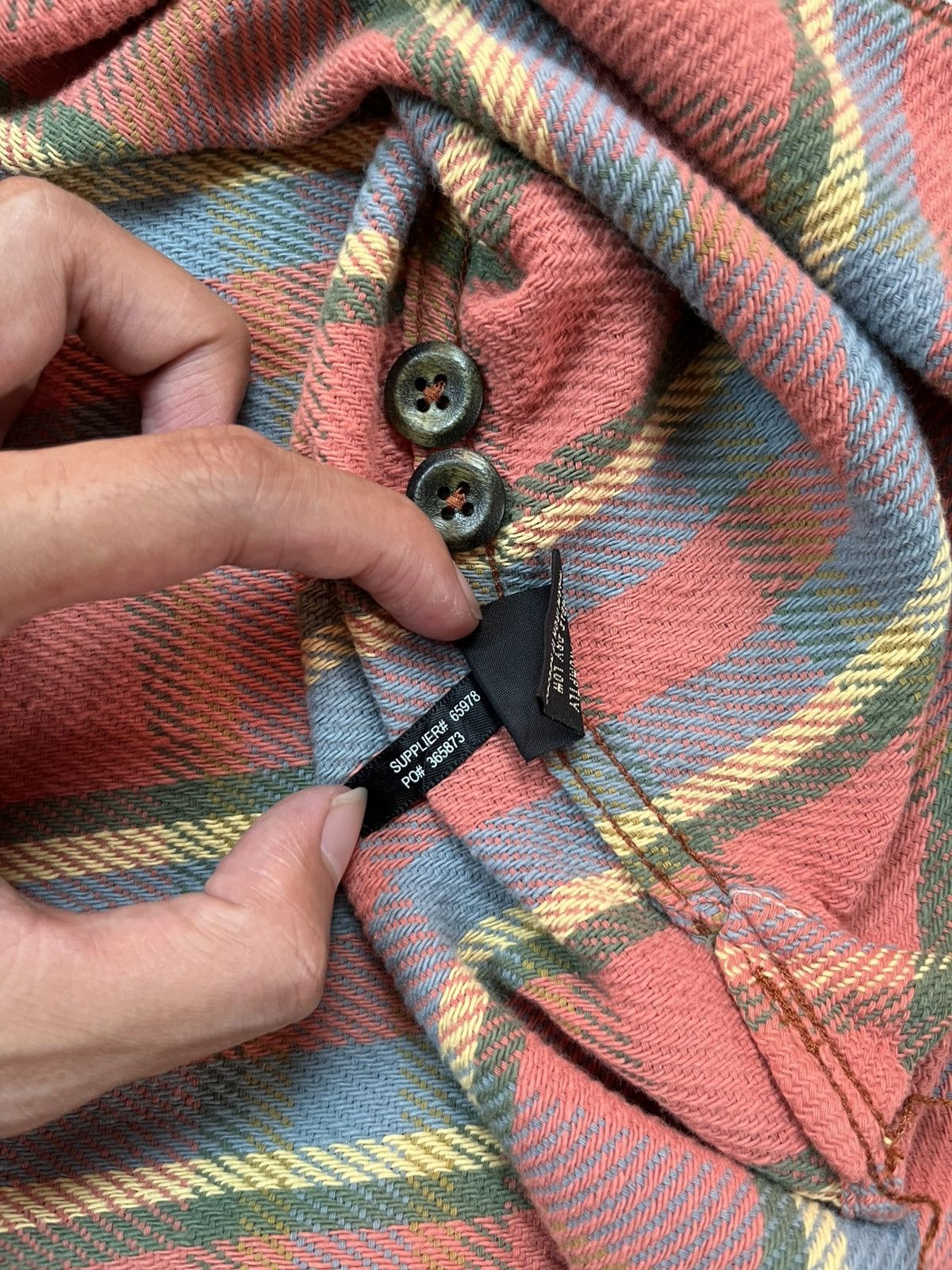 RRL Ralph Lauren 90s RRL plaid button up shirt Size US M / EU 48-50 / 2 - 12 Thumbnail