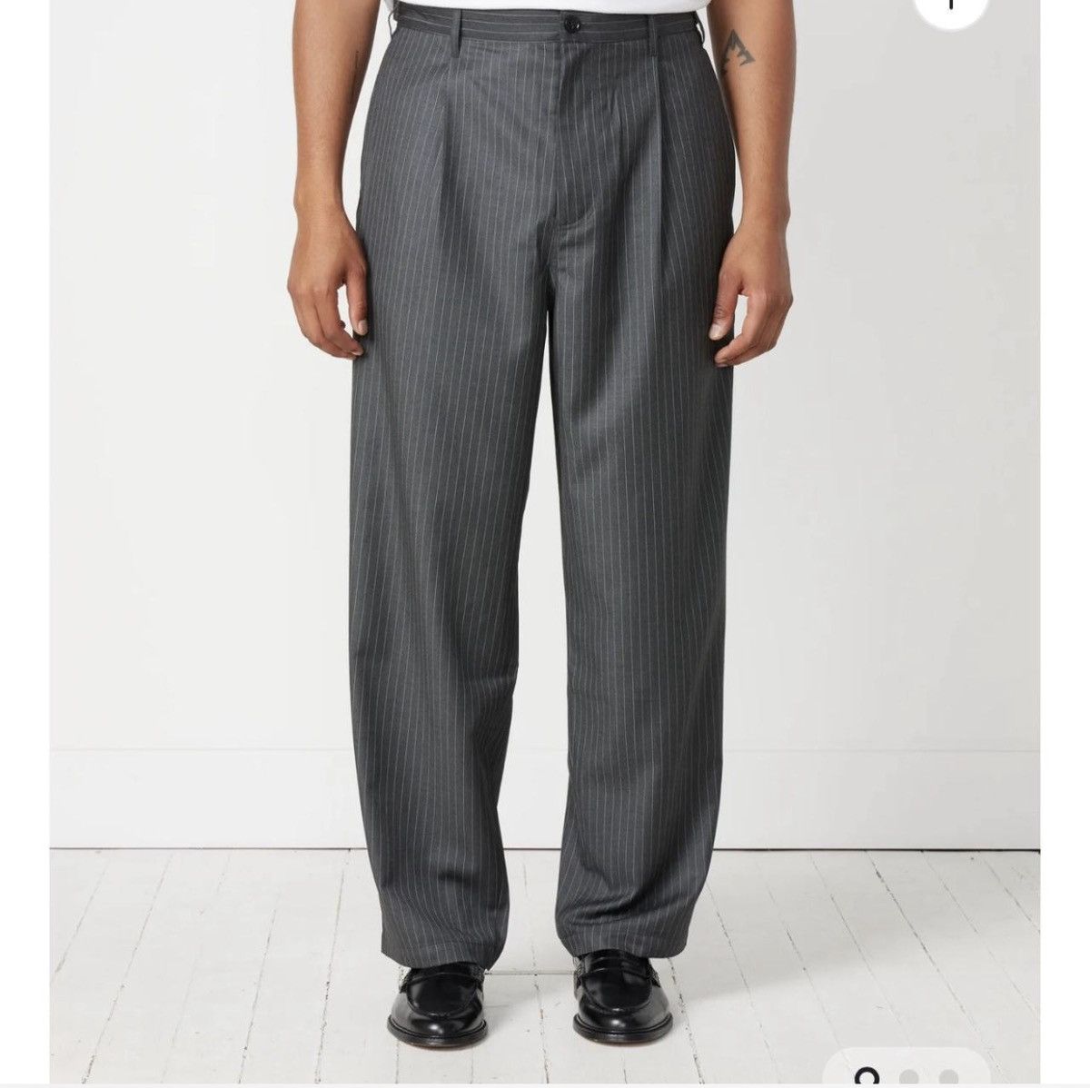 Stussy Stussy Striped Volume Pleated Trousers Size US 29 - 5 Thumbnail