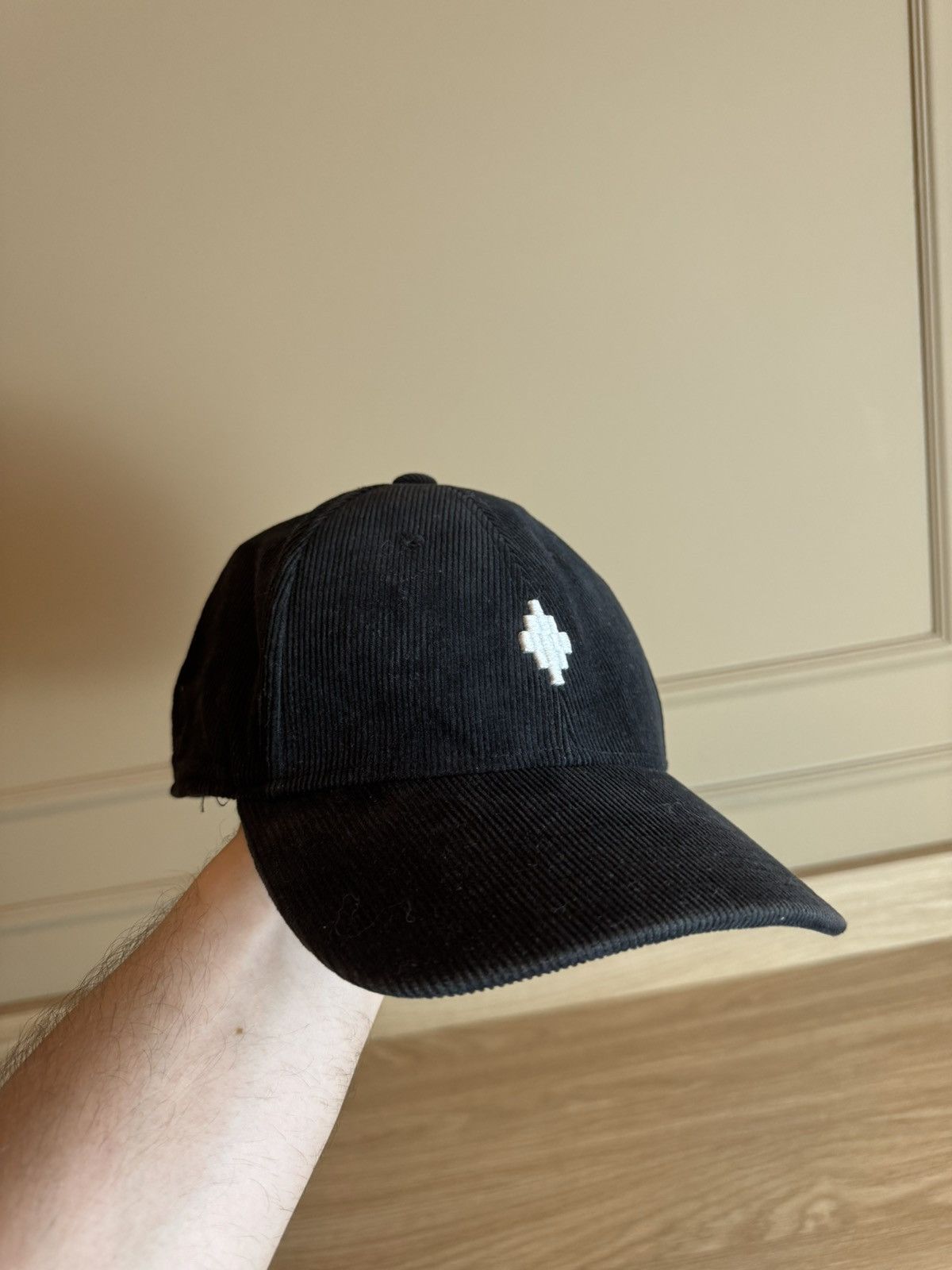 Marcelo Burlon MARCELO BURLON X STARTER corduroy Embroidered Cap Size ONE SIZE - 1 Thumbnail
