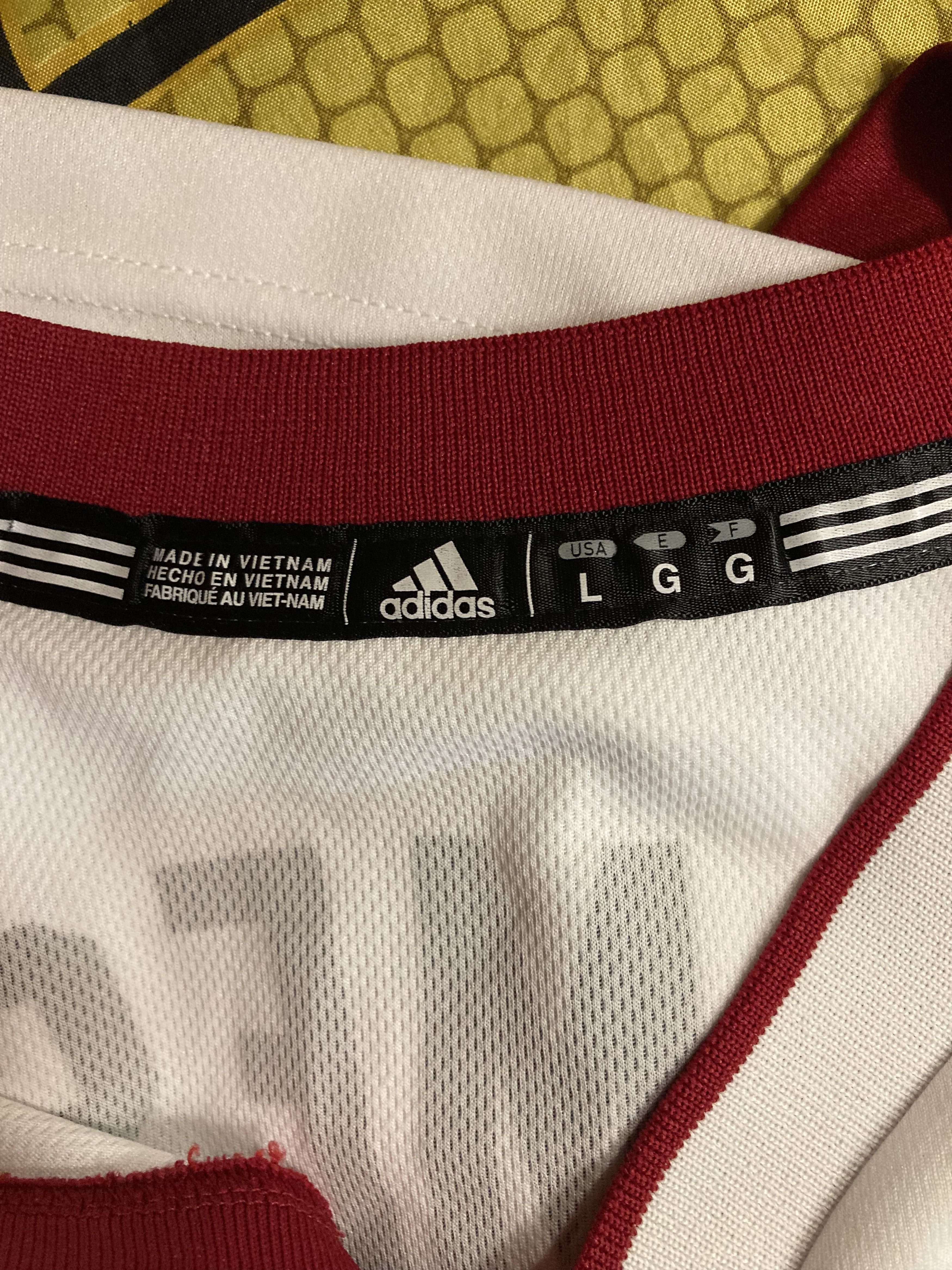 NBA Miami Heats Lebron James Adidas Jersey Mens Large White #6 Size US L / EU 52-54 / 3 - 3 Thumbnail