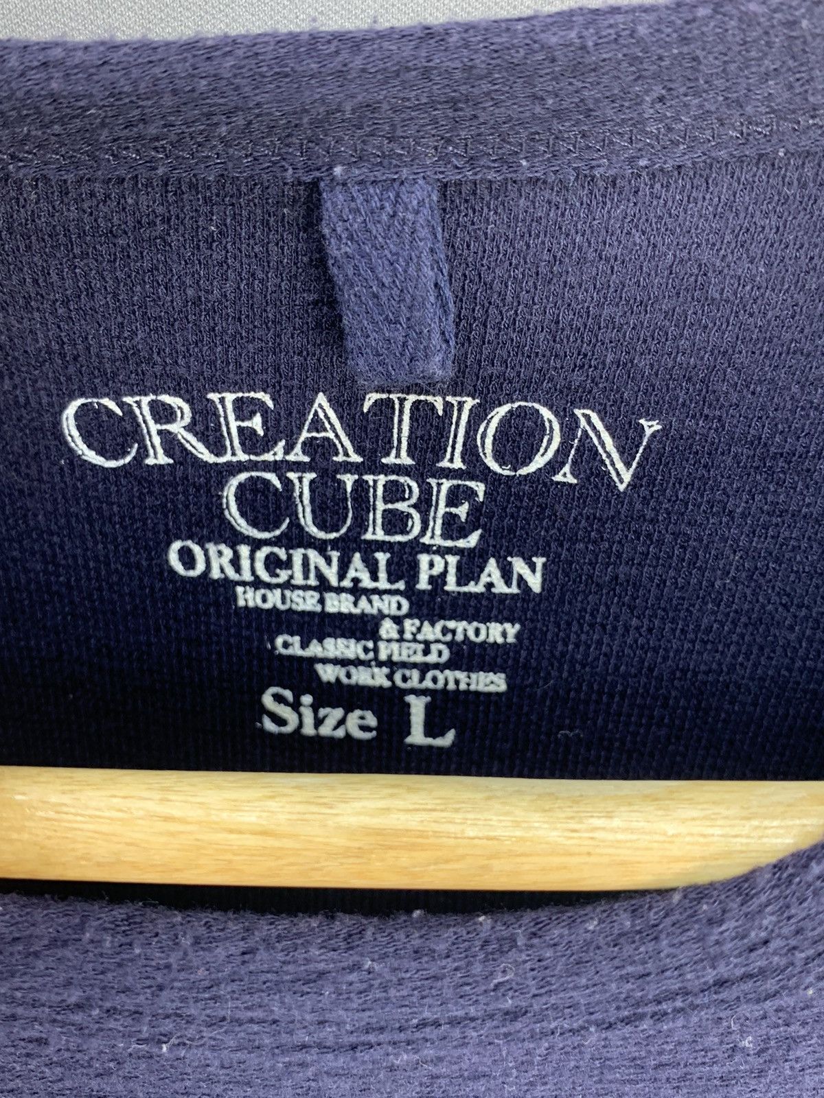 Japanese Brand Creation Cube Work Clothes Union Made Pocket Tshirt Size US L / EU 52-54 / 3 - 5 Thumbnail