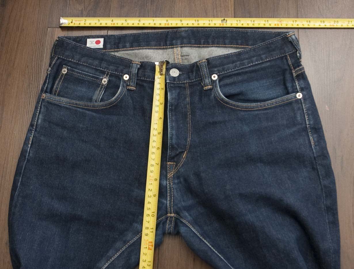 Edwin Edwin Jeans Selvedge Made in Japan Size 33x32 Dark Blue Size US 33 - 8 Thumbnail