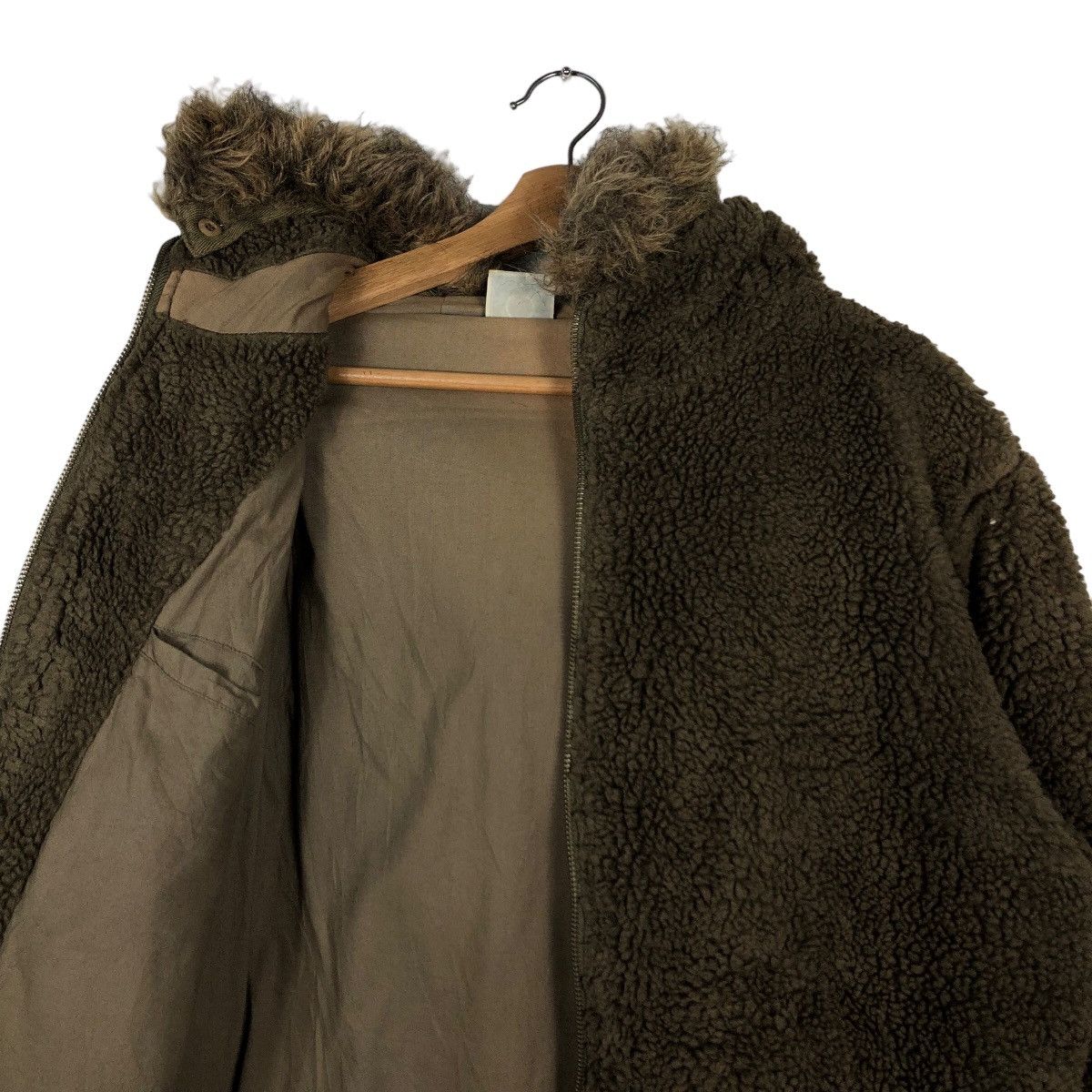 Avirex 🔥90’s United State of Avirex Fleece Jacket Mink Fur Hoodie Size US L / EU 52-54 / 3 - 10 Thumbnail