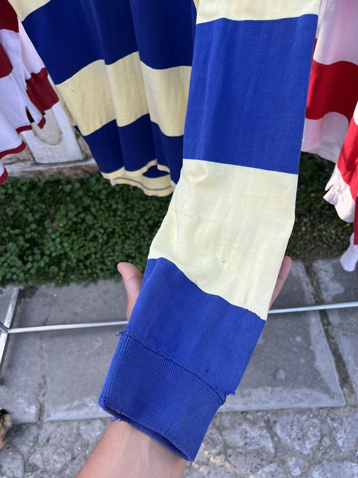 Polo Ralph Lauren × Ralph Lauren × Vintage Vintage Polo Ralph Lauren Rugby Shirt Size US L / EU 52-54 / 3 - 6 Thumbnail
