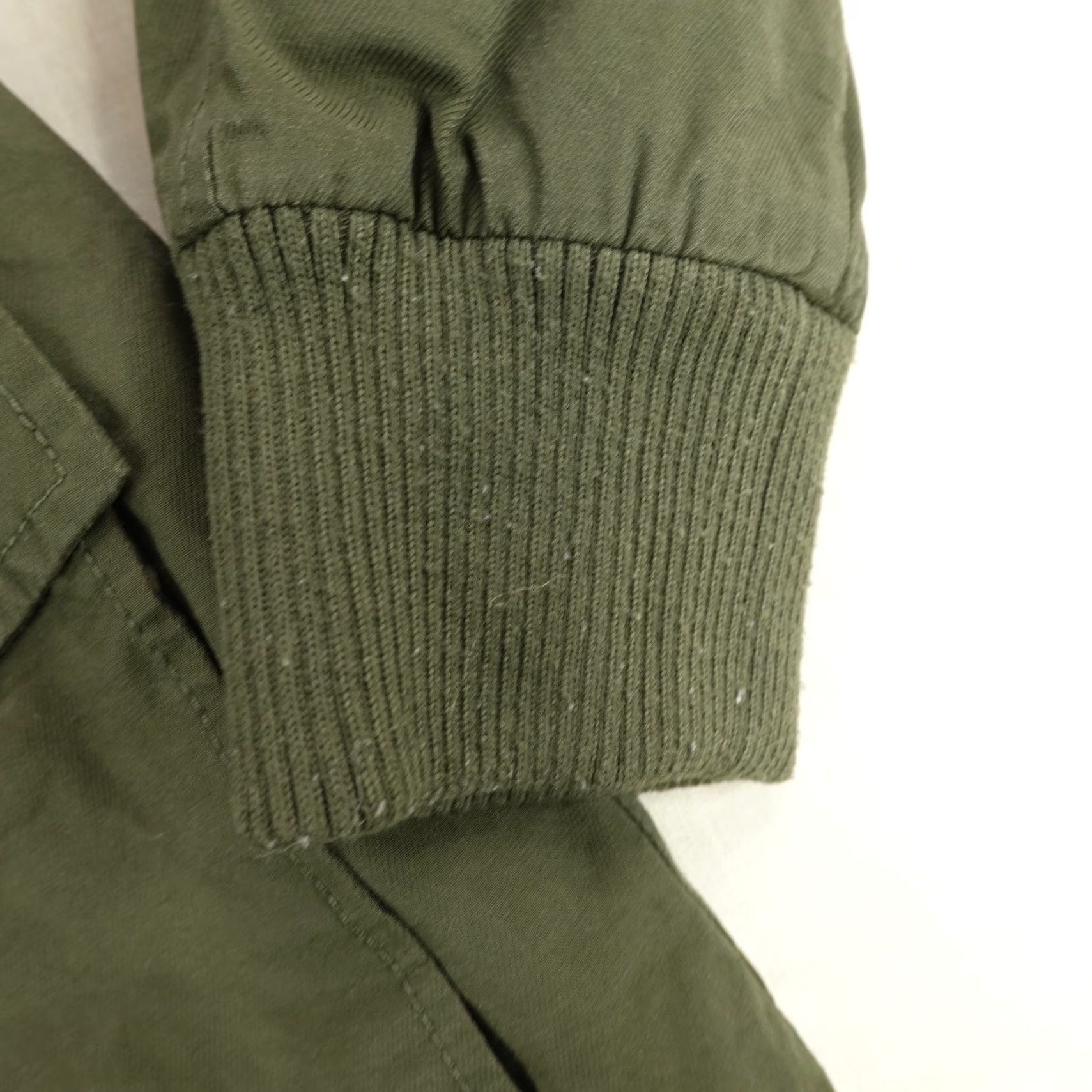 Levi's VINTAGE Levi's Jacket Womens Small Green Faux Fur Trim Quilted Field Chore Military Coat Size S / US 4 / IT 40 - 6 Thumbnail