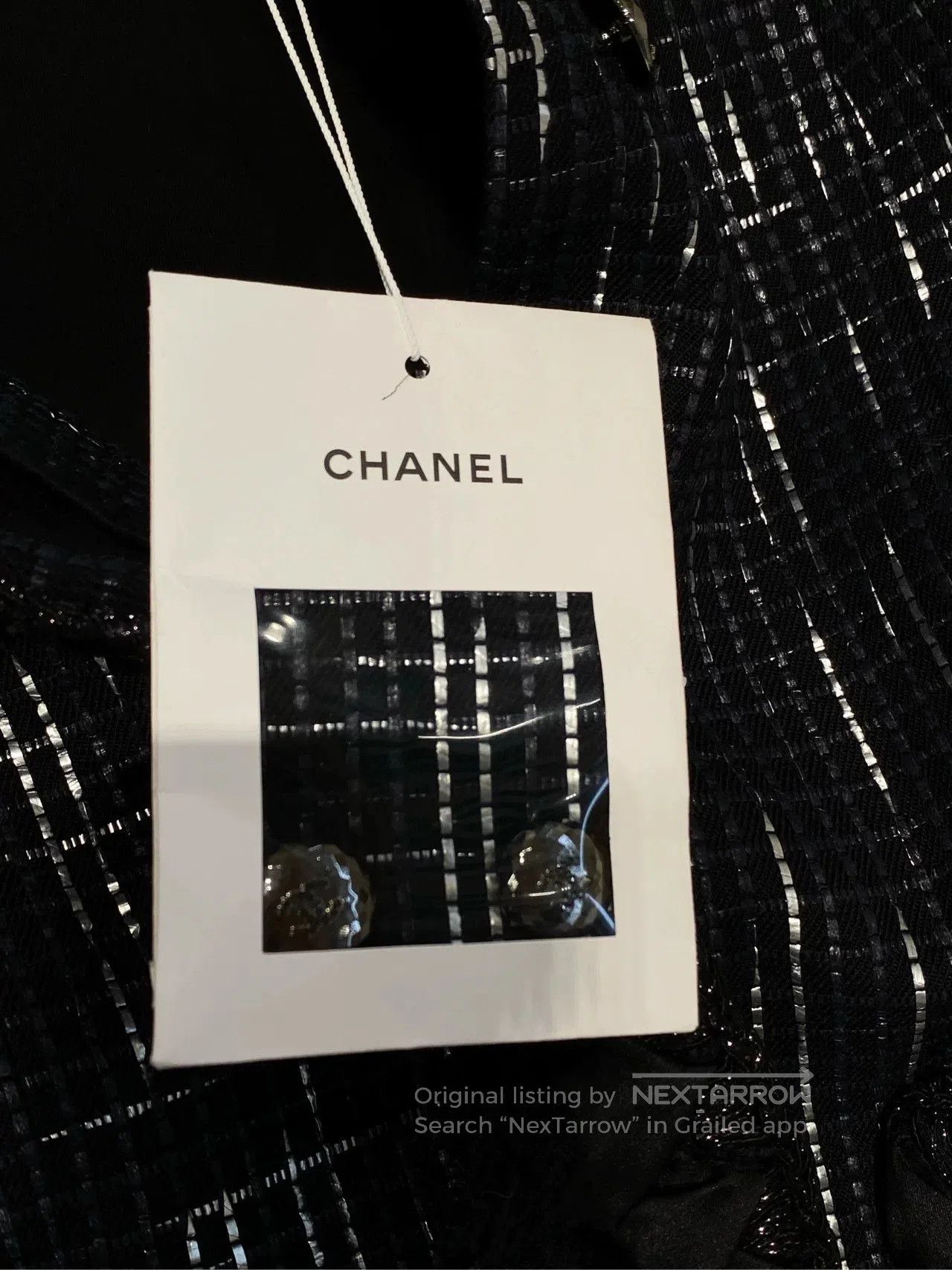 Chanel Chanel 2022 Black Stand-Collar Coat. Size US M / EU 48-50 / 2 - 3 Thumbnail