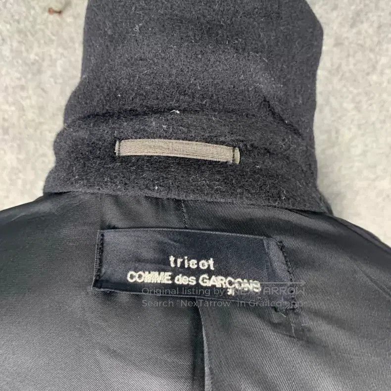 Comme des Garcons Comme des Garcons Black Knee-length Wool Coat Size M / US 6-8 / IT 42-44 - 7 Thumbnail