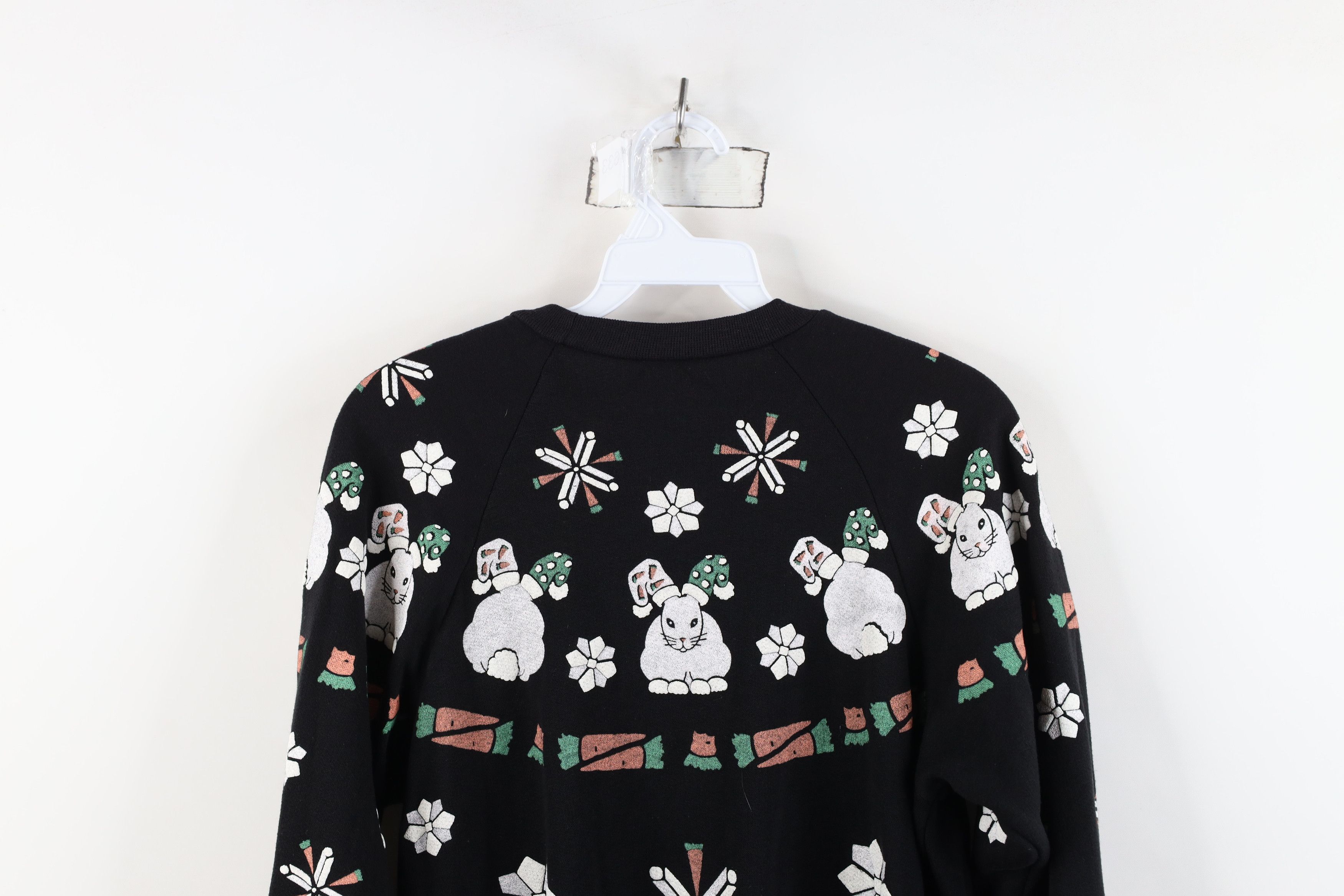 Vintage Vintage 90s Christmas Over Print Crewneck Sweatshirt Size M / US 6-8 / IT 42-44 - 9 Thumbnail