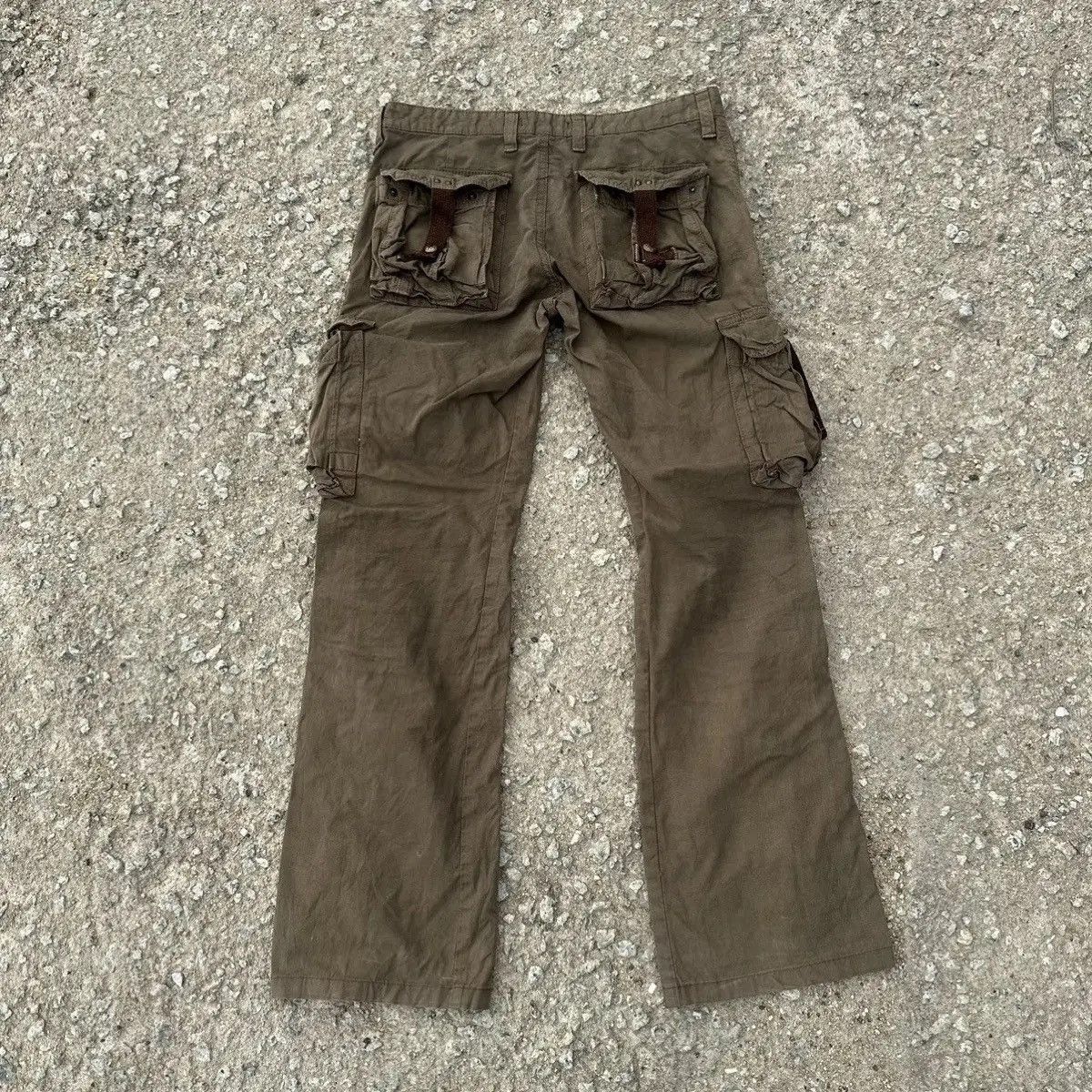 Generic Surplus SICKS💥FLARE/BOOTCUT SURPLUS Japan Tactical Multi Cargo Pants Size US 30 / EU 46 - 13 Thumbnail