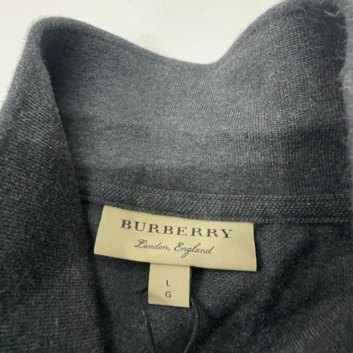 Burberry Burberry Burberry Men's Short Sleeve Polo Shirt Gray-2507 Size US L / EU 52-54 / 3 - 9 Thumbnail