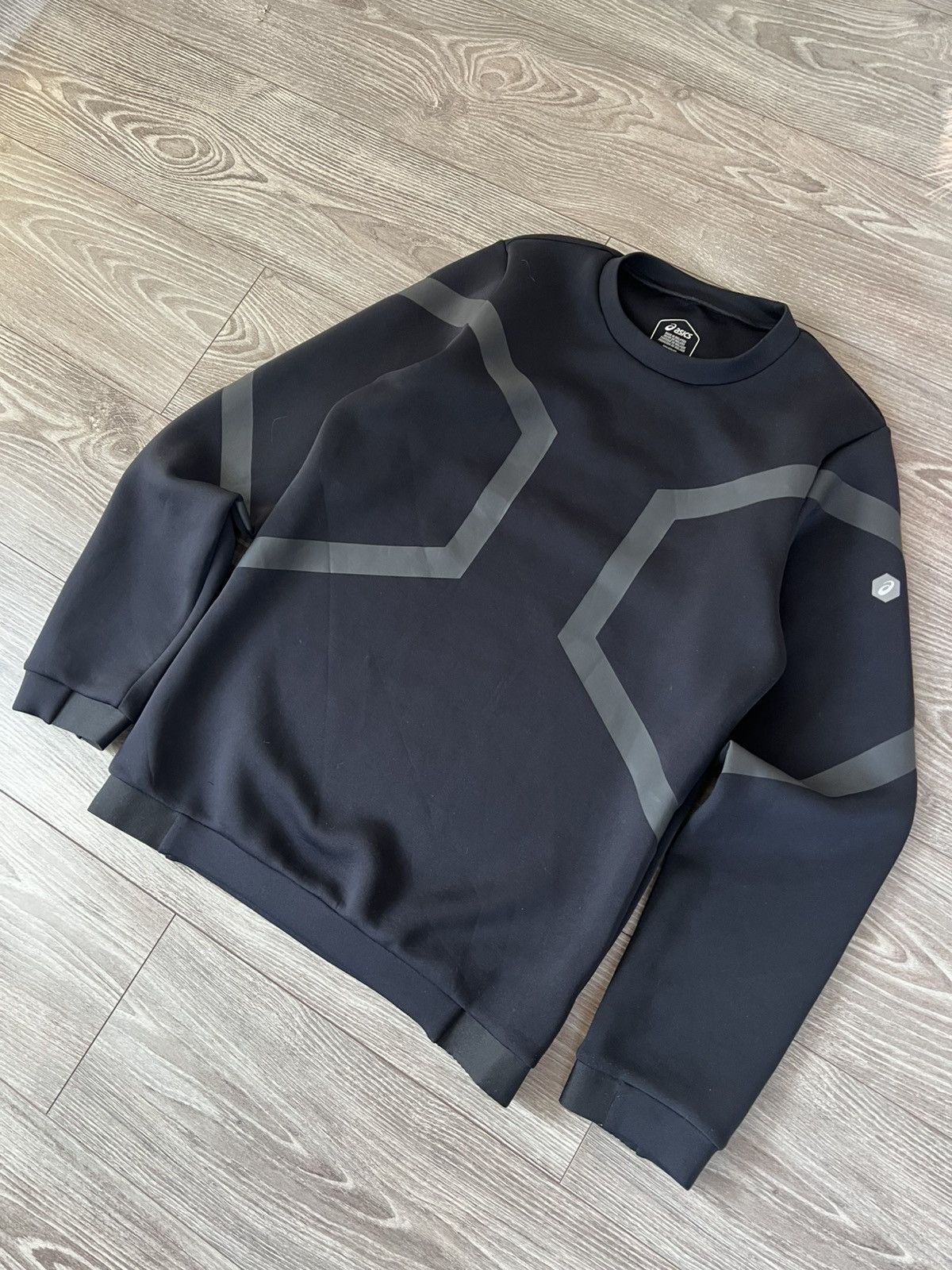 Asics × Designer ‼️Asics New Collection Circle logo Flex Sweatshirt‼️ Size US M / EU 48-50 / 2 - 9 Thumbnail