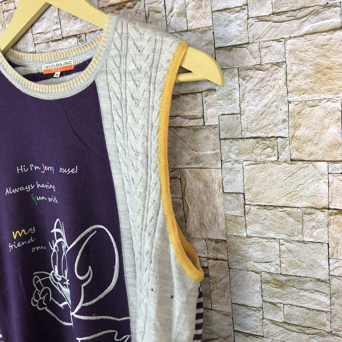 Jean Charles De Castelbajac Jean Charles De Castelbajac X Tom & Jerry Purple shirt #A423 Size US XS / EU 42 / 0 - 9 Thumbnail