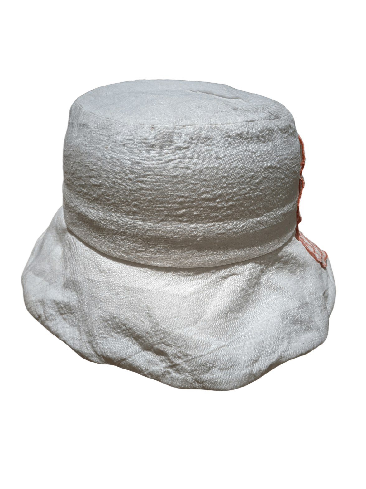 Anna Sui White Anna Sui Patches Floral Butterfly Design Bucket Hat Size ONE SIZE - 3 Thumbnail