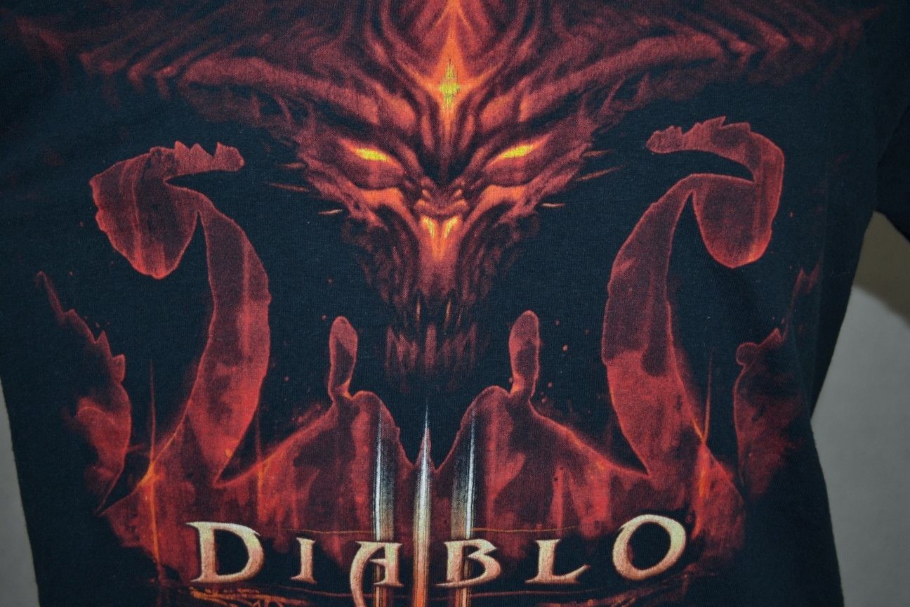 Microsoft × Vintage Vintage Diablo 3 Blizzard Official Merch tee Size US M / EU 48-50 / 2 - 6 Thumbnail