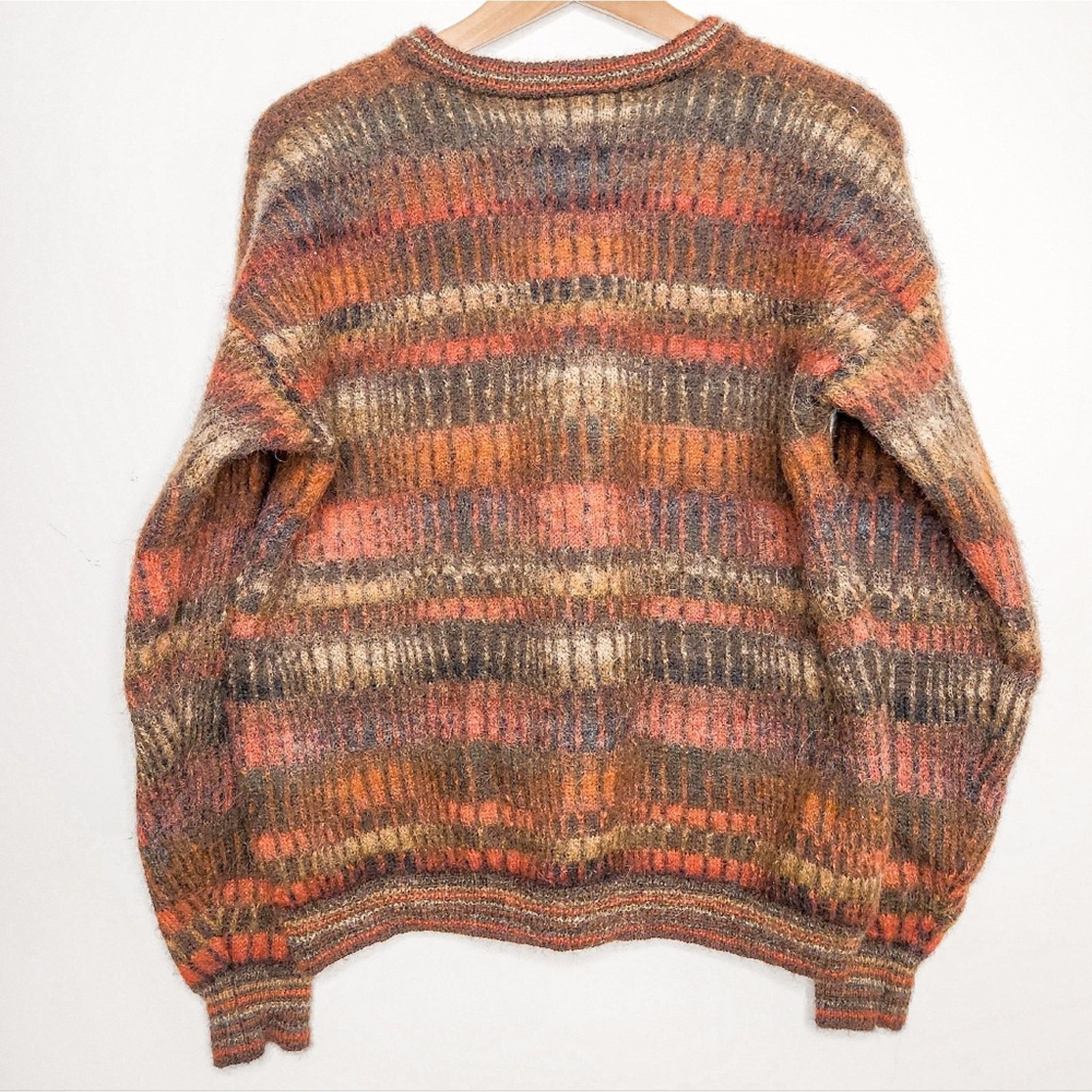 Vintage VTG 90s Intiwara Alpaca Handmade Brown Sweater Mens Size L Size US L / EU 52-54 / 3 - 3 Thumbnail