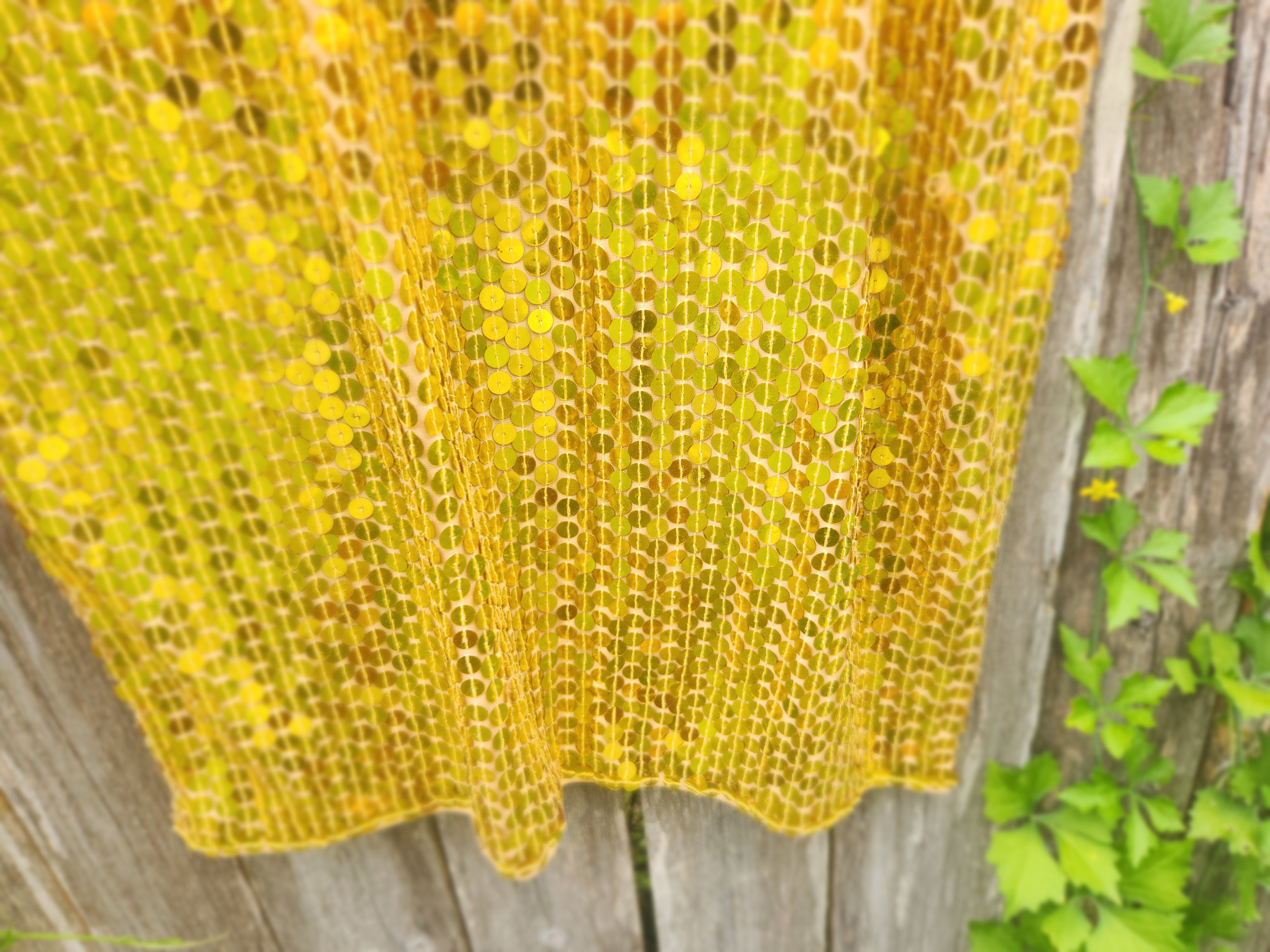 Other Vintage Stenay Gold Gatsby Dress Size S / US 4 / IT 40 - 6 Thumbnail