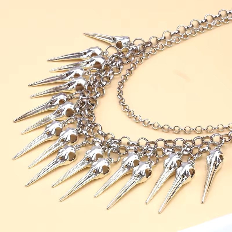 Other Punk Layered Spike Waist Pant Chain Size ONE SIZE - 5 Thumbnail
