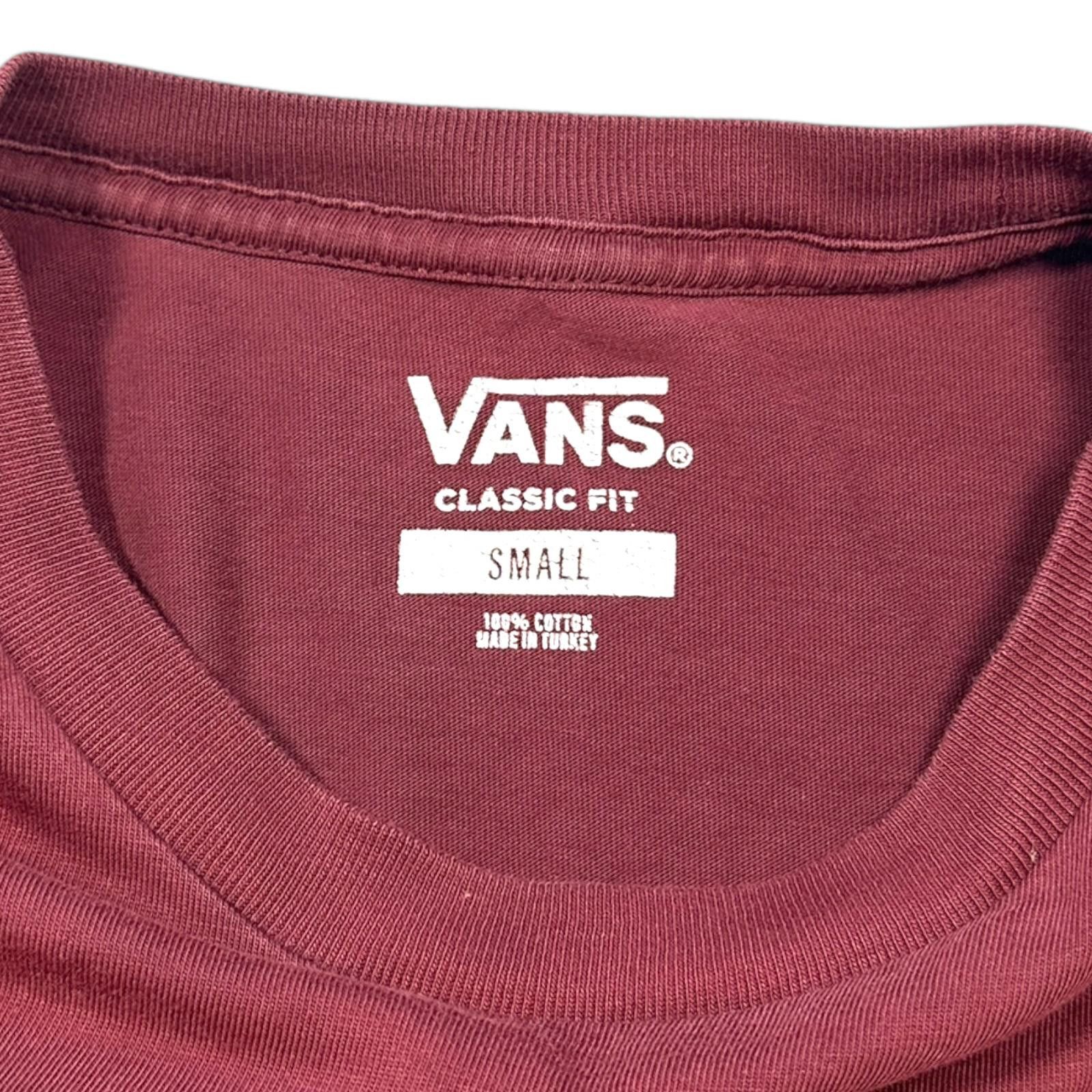 Vans Vans T-Shirt Men's UK Size S Red Classic Fit Short Sleeve Size US M / EU 48-50 / 2 - 7 Thumbnail