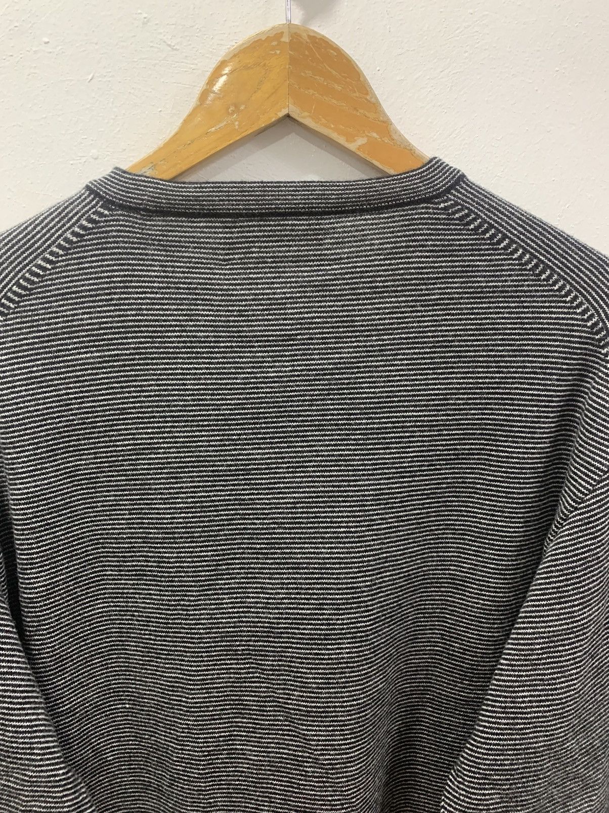 STILL BY HAND STILL BY HAND JAPAN 14G WOOL STRIPED SWEATER Size US M / EU 48-50 / 2 - 9 Thumbnail