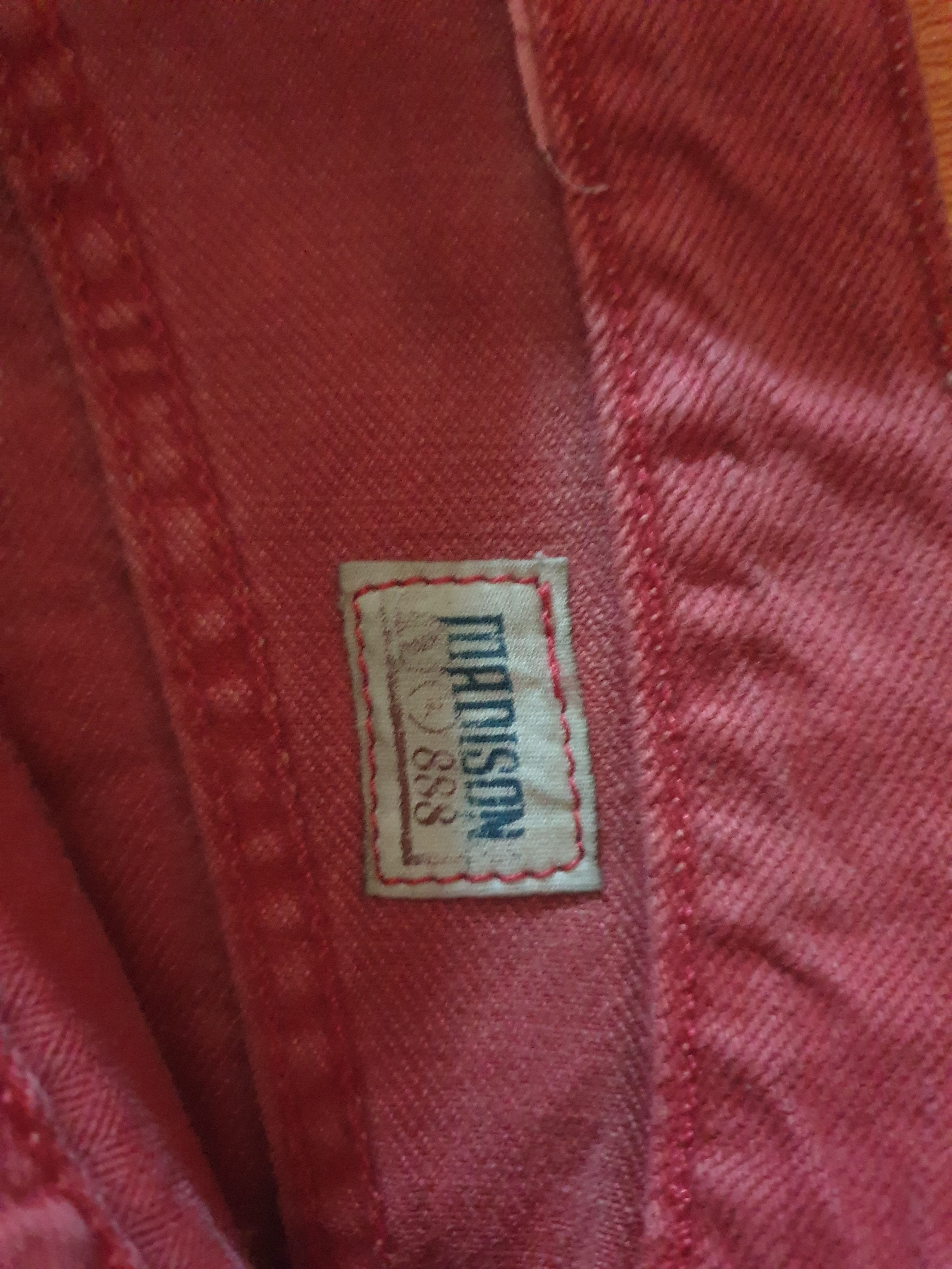 Polo Ralph Lauren 💥Polo Ralph Lauren red colour denim jeans Pant Size US 31 - 3 Thumbnail