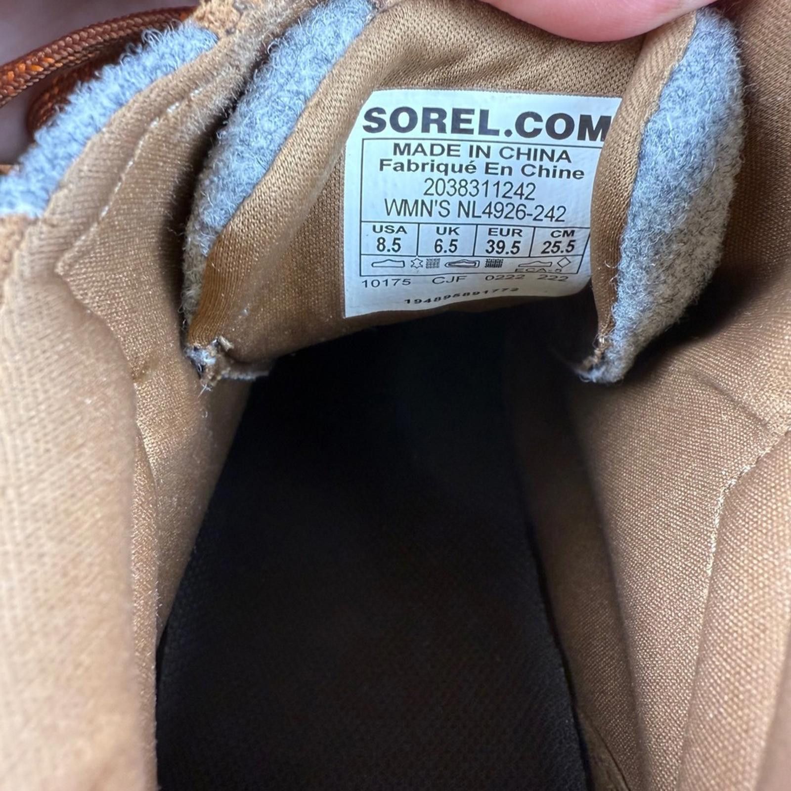 SOREL Sorel Evie Women's Waterproof Boots Suede Brown Size 8.5 Size US 8.5 / IT 38.5 - 8 Thumbnail