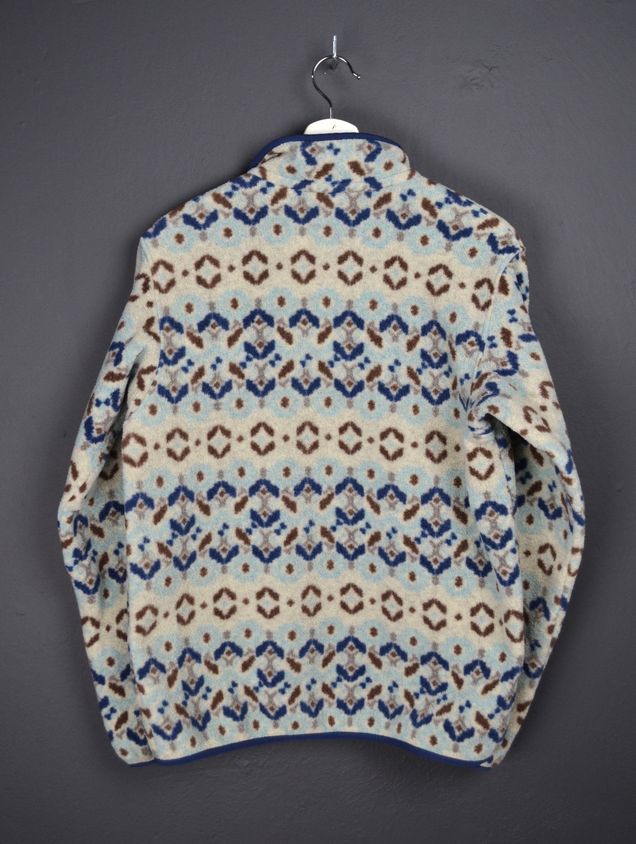 Patagonia Patagonia Synchilla Snap-T M Tundra Cluster Big Sky Blue Size M / US 6-8 / IT 42-44 - 11 Thumbnail