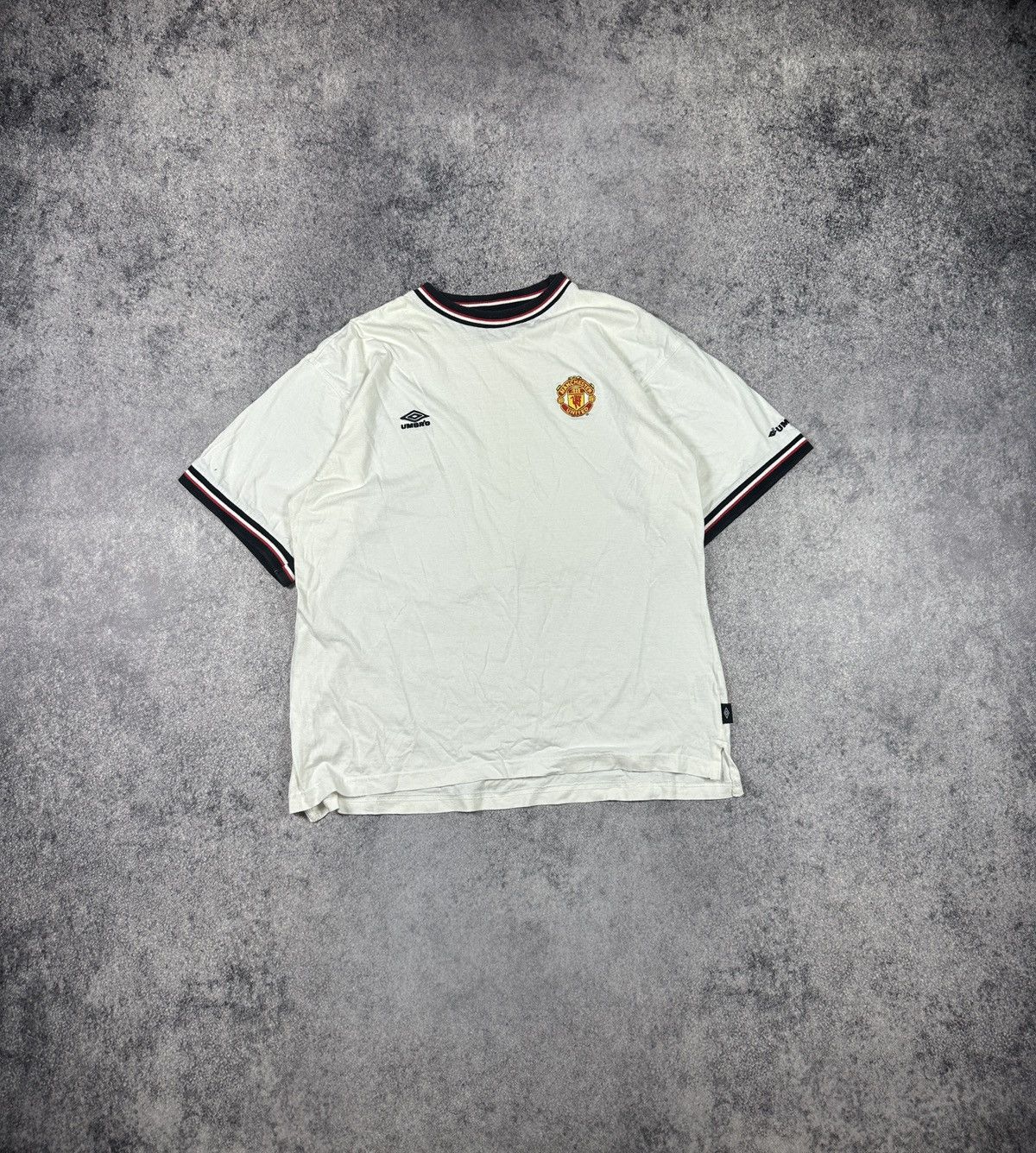 Umbro Vintage Umbro Manchester United jersey soccer Blokecore rare Size US XXL / EU 58 / 5 - 1 Thumbnail