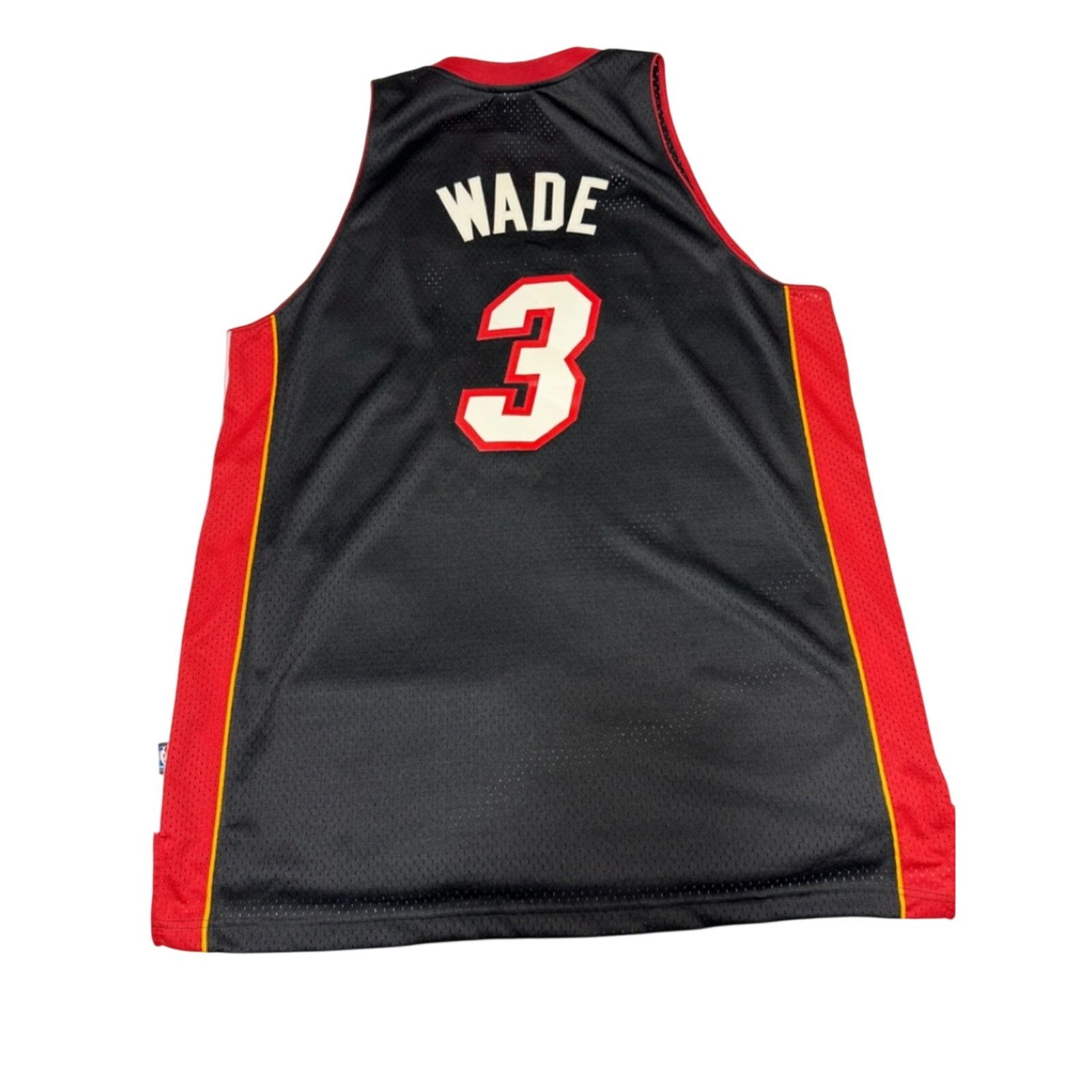 Reebok Reebok Dwyane Wade Miami Heat Sewn Swingman Jersey Authentic Size US XXL / EU 58 / 5 - 2 Thumbnail
