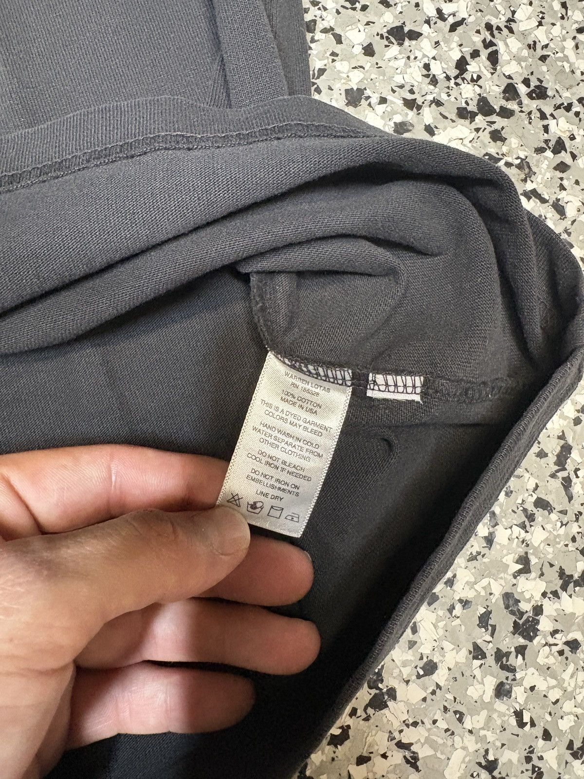 Warren Lotas 2025 Warren Lotas “RELENTLESS” Faded Black T-Shirt Size M Size US M / EU 48-50 / 2 - 7 Thumbnail