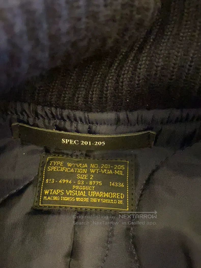 Wtaps Wtaps Military-style wool four-pocket padded jacket Size US M / EU 48-50 / 2 - 2 Thumbnail